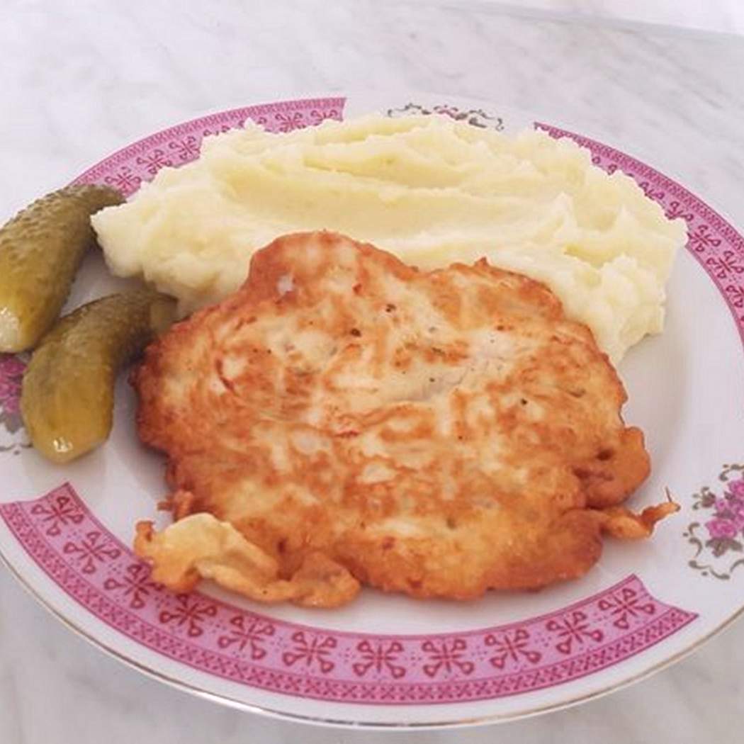 Csirkeszelet fehér joghurtban