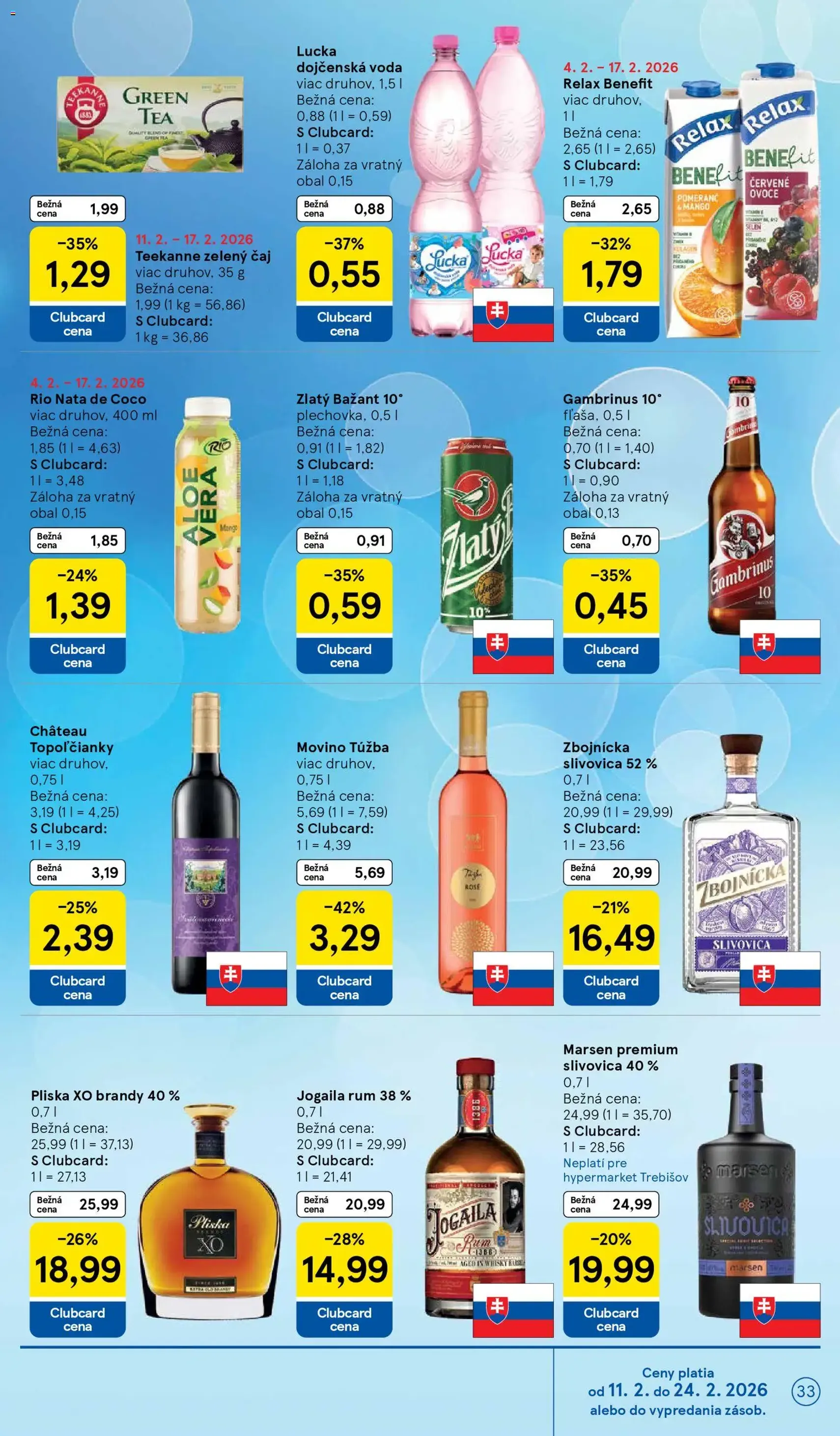 Tesco Hypermarket - leták - platný leták od 11.02.2026 strana 33 z 46