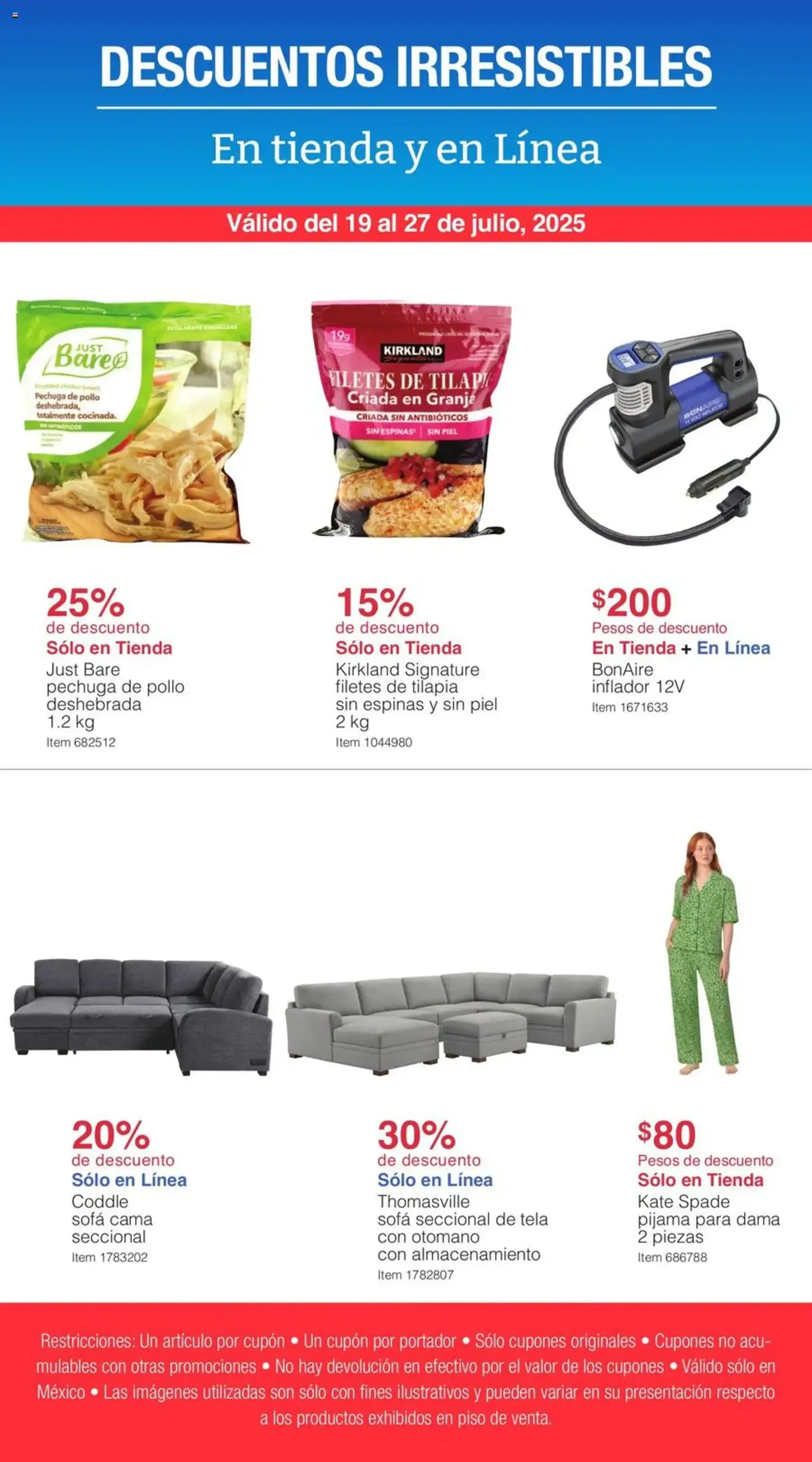 Costco - Catálogo Descuentos Irresistibles - folleto válido desde 19/07/2025 página 8 de 9 Costco - Catálogo Descuentos Irresistibles - folleto válido desde 19/07/2025 página 8 de 9