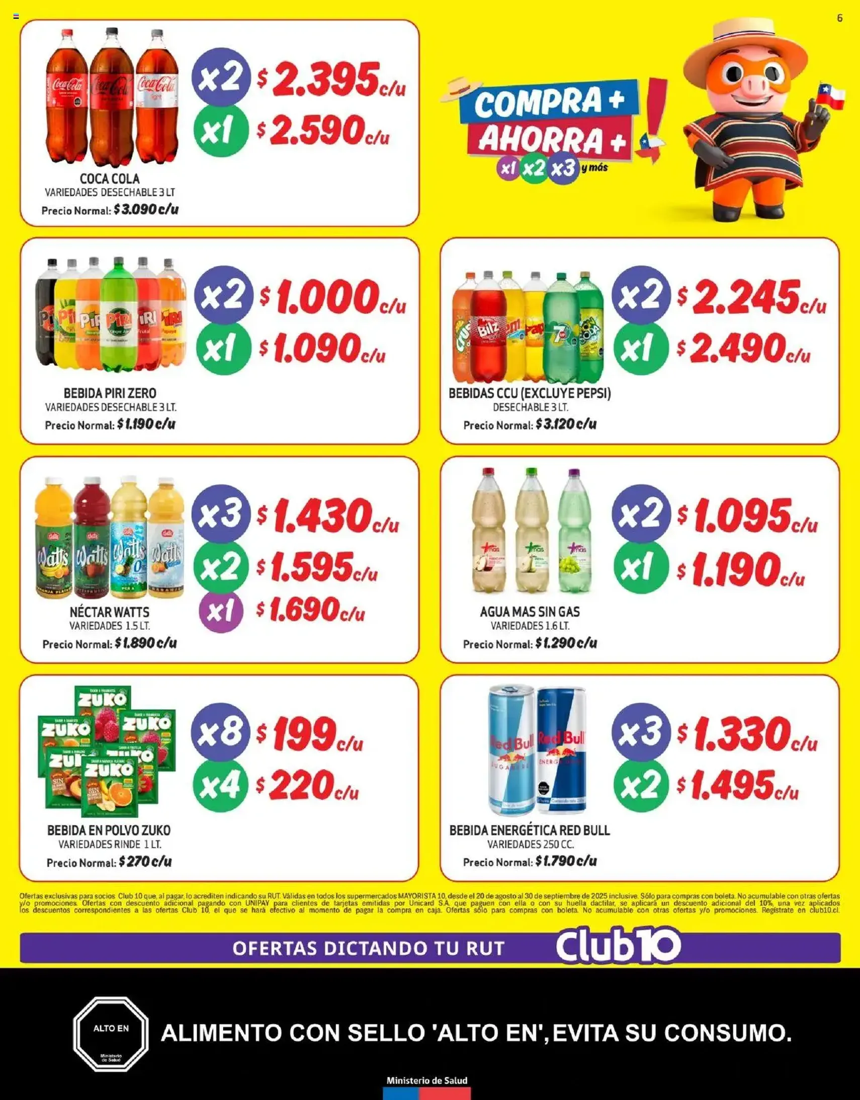 Mayorista 10 Ofertas - folleto válido desde 18.08.2025 página 6 de 18