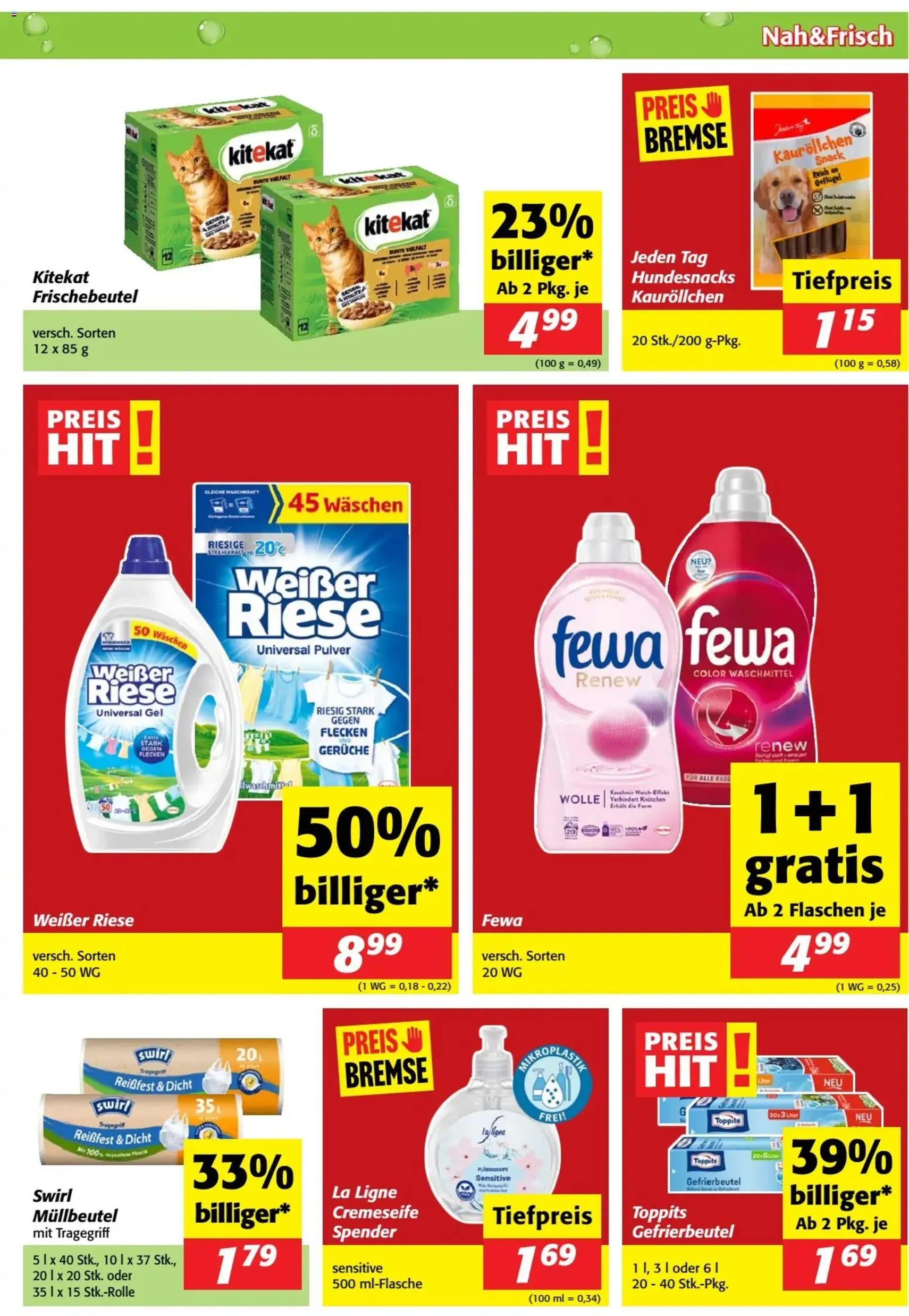 Nah und Frisch Flugblatt - Gültiger Prospekt ab 15.07.2026, Seite 7 von insgesamt 12