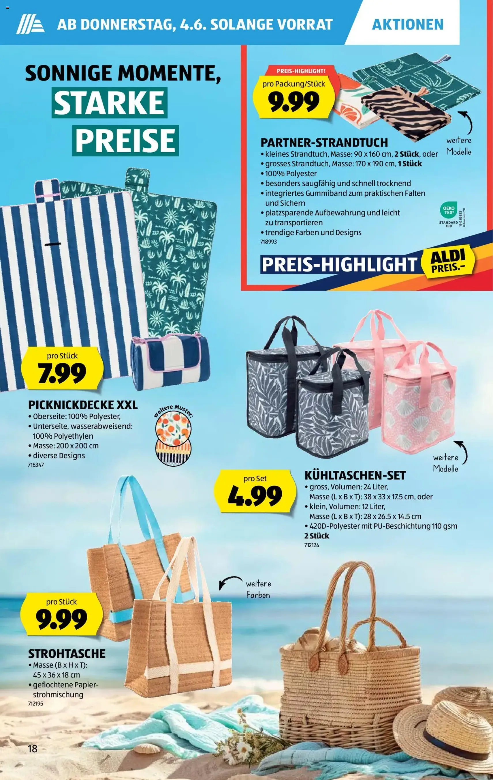 Aldi aktionen - Gültiger Prospekt ab 04.06.2026, Seite 18 von insgesamt 39