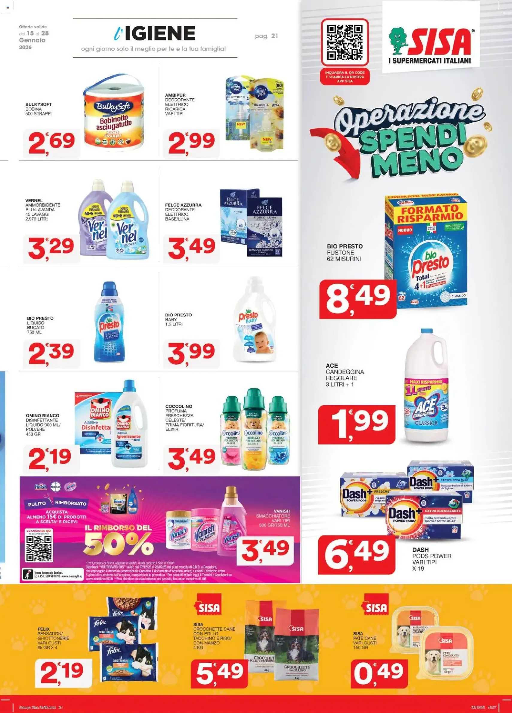 Volantino SISA - volantino valido dal 15/01/2026 pagina 21 di 24