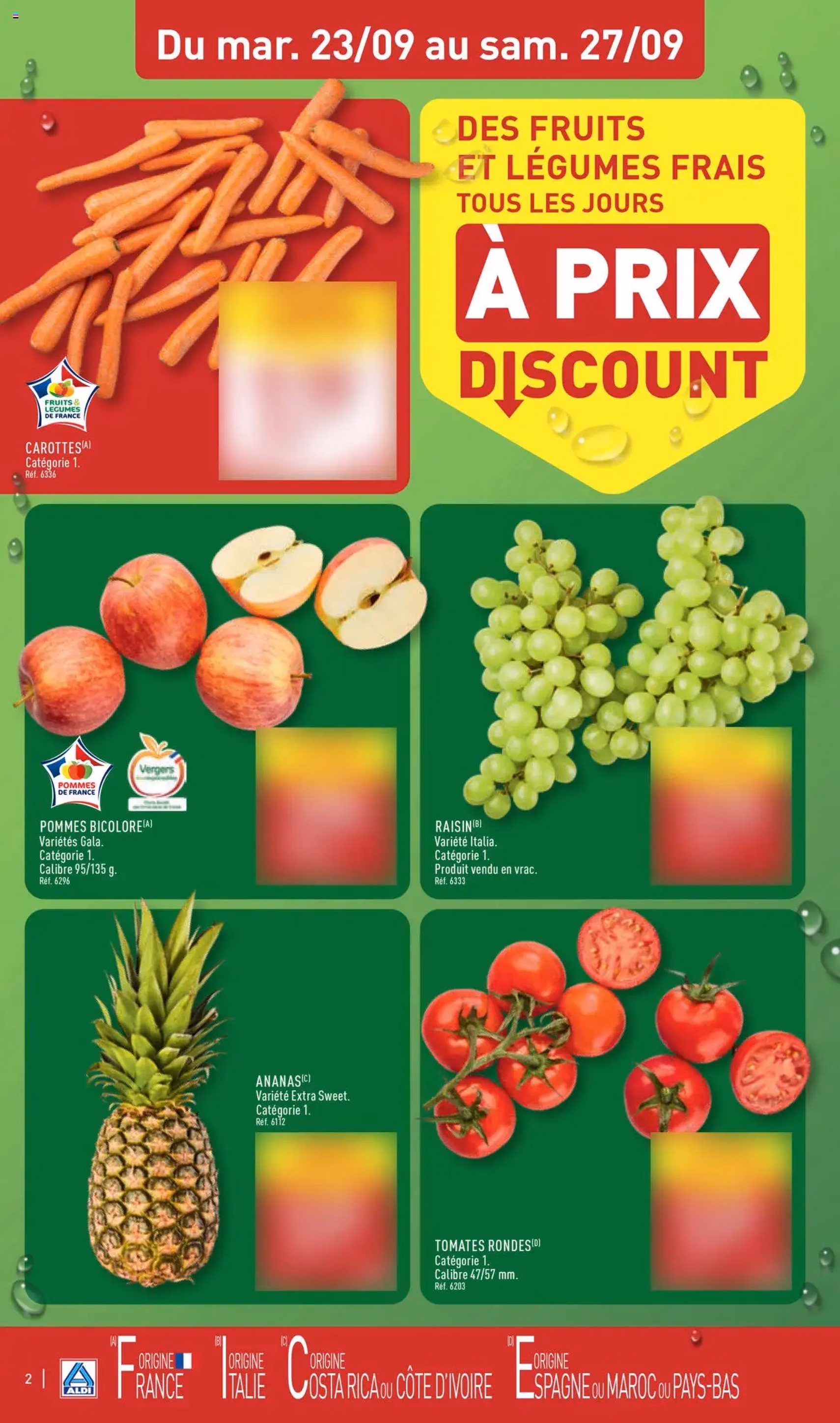 Aldi catalogue semaine 39 - brochure valable à partir du 23/09/2025, page 4 sur 57 Aldi catalogue semaine 39 - brochure valable à partir du 23/09/2025, page 4 sur 57
