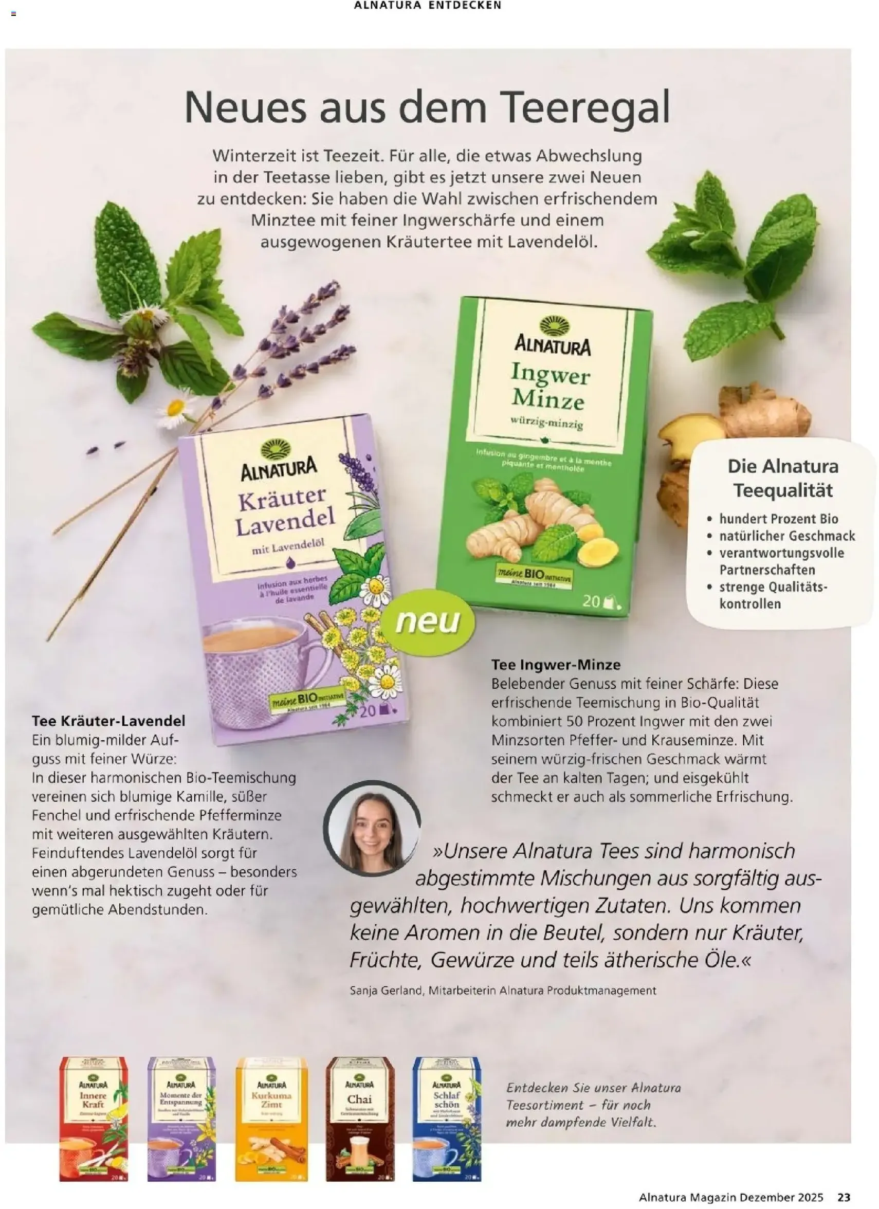 Alnatura Prospekt - Gültiger Prospekt ab 01.12.2025, Seite 23 von insgesamt 64