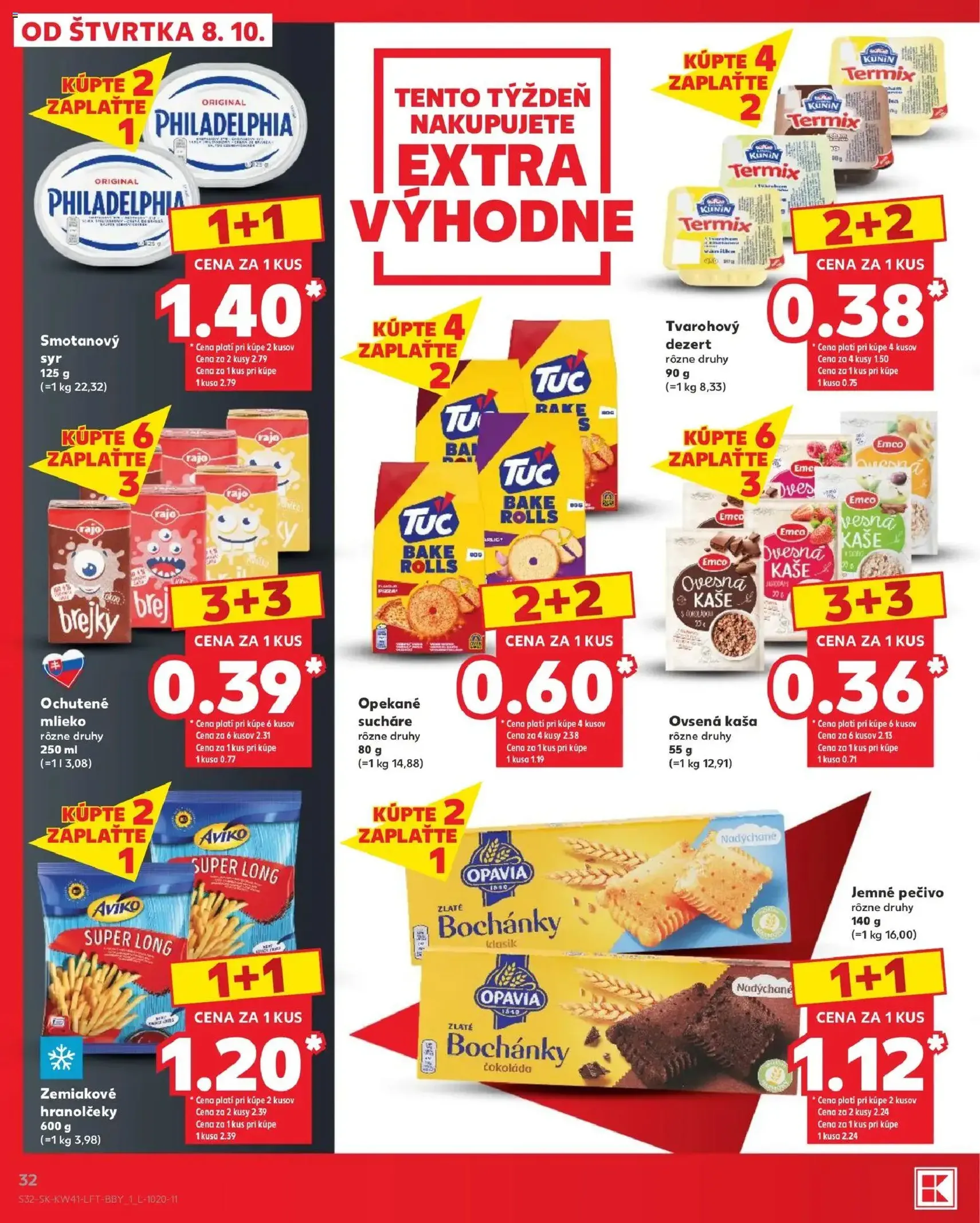 Kaufland leták - platný leták od 08.10.2026 strana 32 z 86