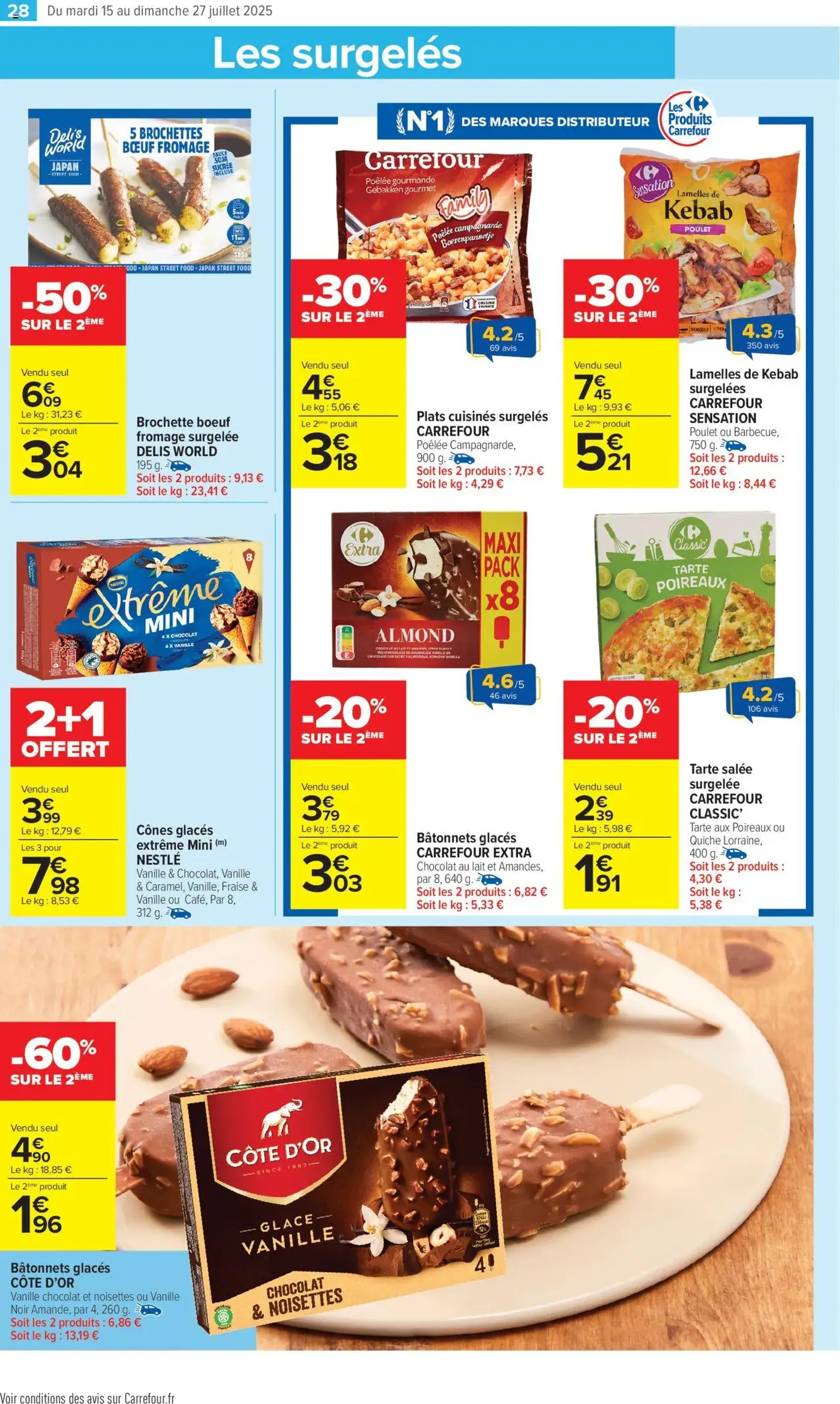 Carrefour Market catalogue semaine 29 - brochure valable à partir du 15/07/2025, page 30 sur 54 Carrefour Market catalogue semaine 29 - brochure valable à partir du 15/07/2025, page 30 sur 54