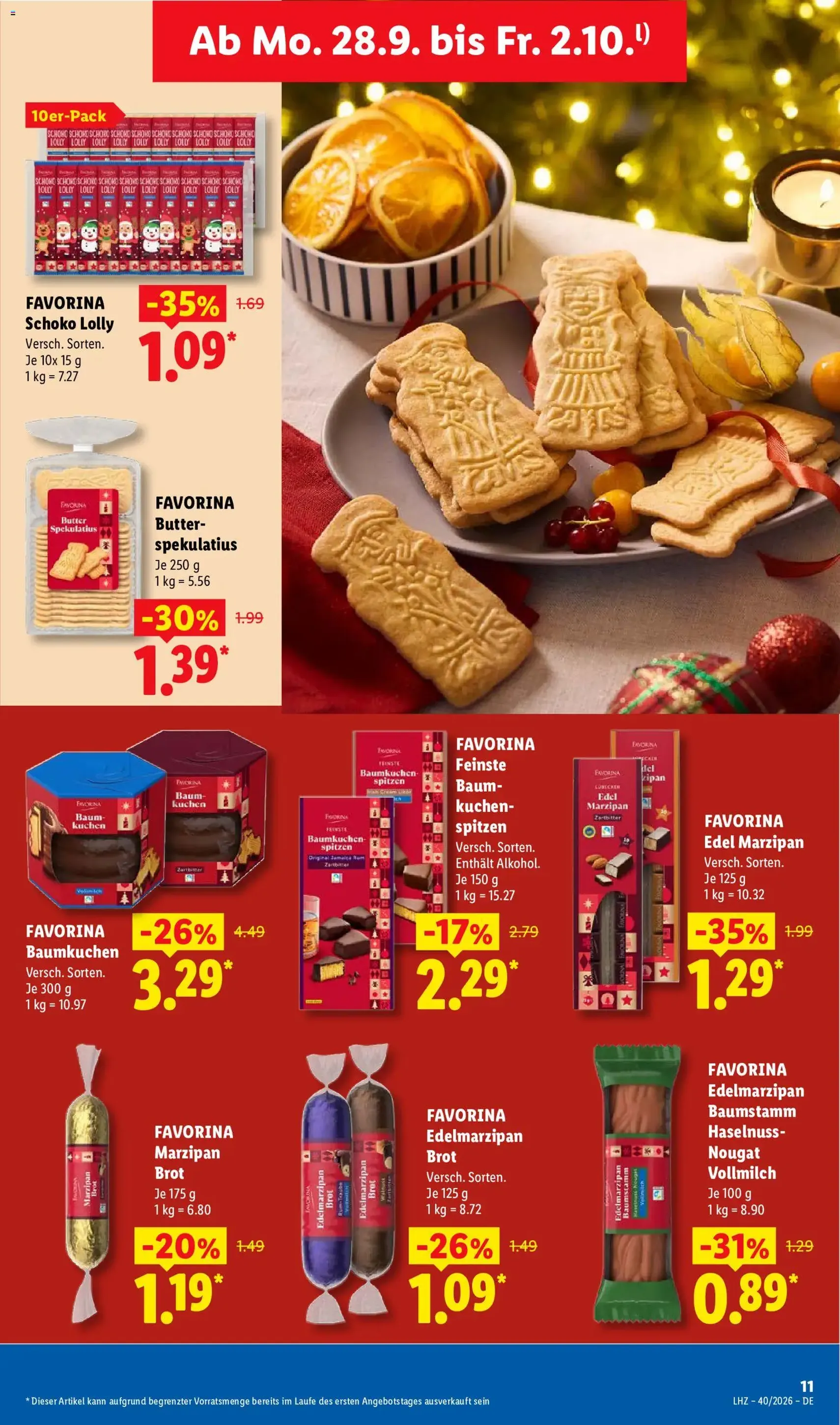 Lidl Prospekt - Gültiger Prospekt ab 28.09.2026, Seite 23 von insgesamt 71