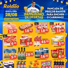Roldão - Ofertas Pancadão + Fim de Semana Arrasador - pré-visualização do folheto, válido a partir de 28/08/2025