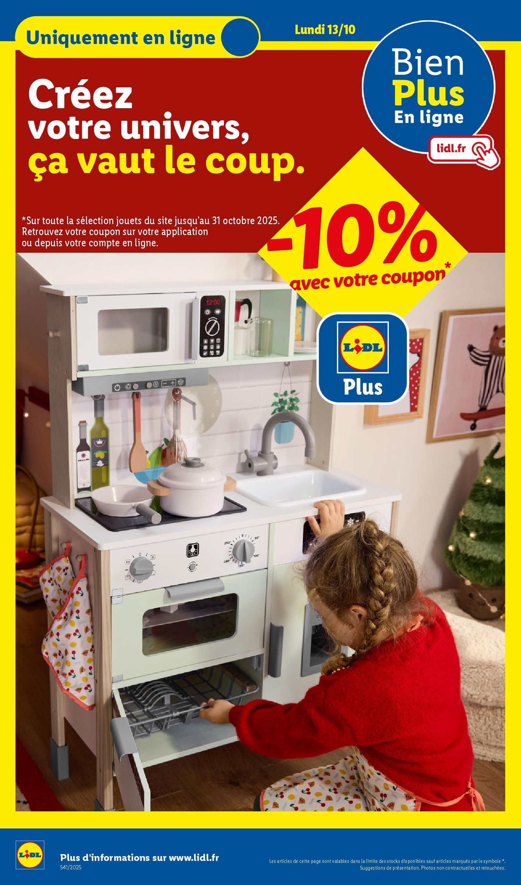 LIDL catalogue semaine 41 - brochure valable à partir du 09/10/2025, page 50 sur 73