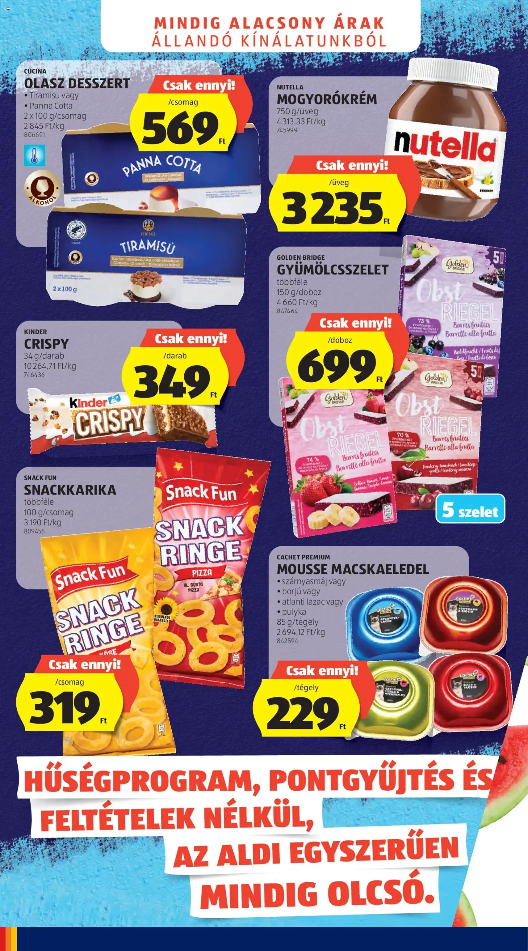 Aldi akciós újság - 2026.05.28. érvényes szórólap 4 oldal 60 oldalból