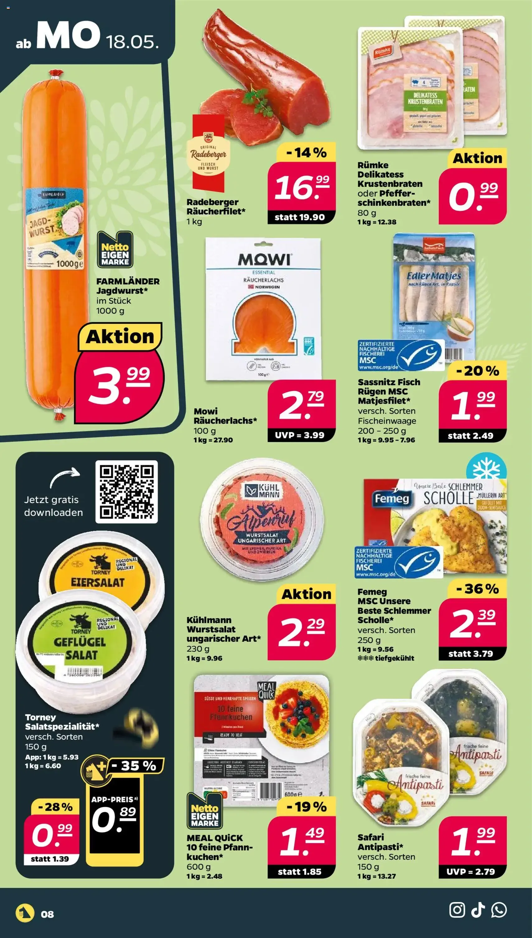 Netto Prospekt - Gültiger Prospekt ab 18.05.2026, Seite 8 von insgesamt 37