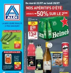 Aldi catalogue semaine 30 - Prévisualisation du catalogue valable à partir du 22/07/2025