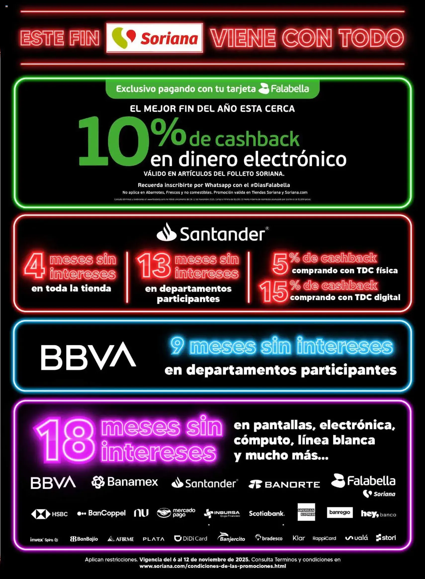 Soriana - Este fin Soriana viene con todo Híper Nacional - folleto válido desde 05/11/2025 página 6 de 38