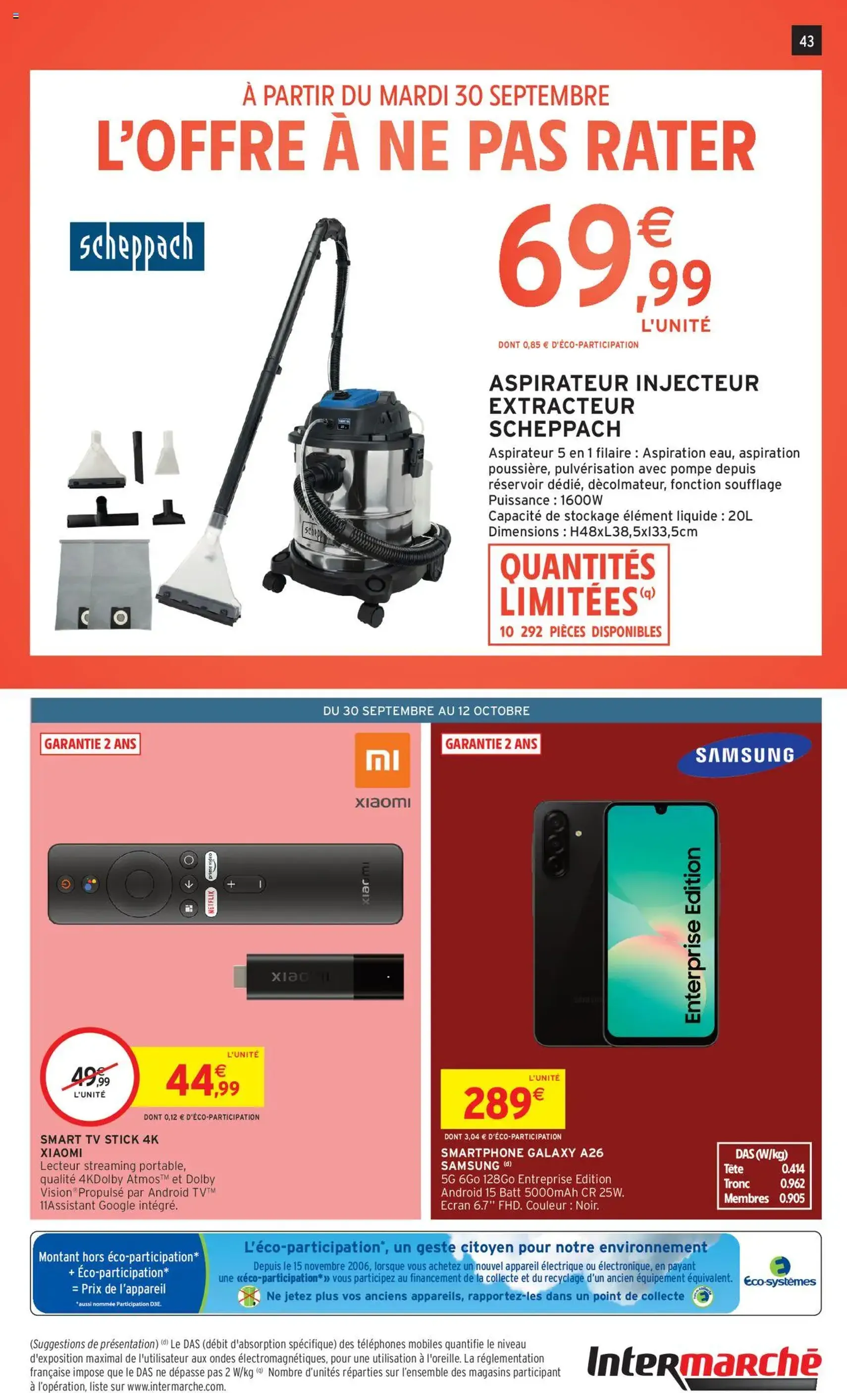 Intermarché - C'est encore notre très gros anniversaire - brochure valable à partir du 30/09/2025, page 43 sur 52