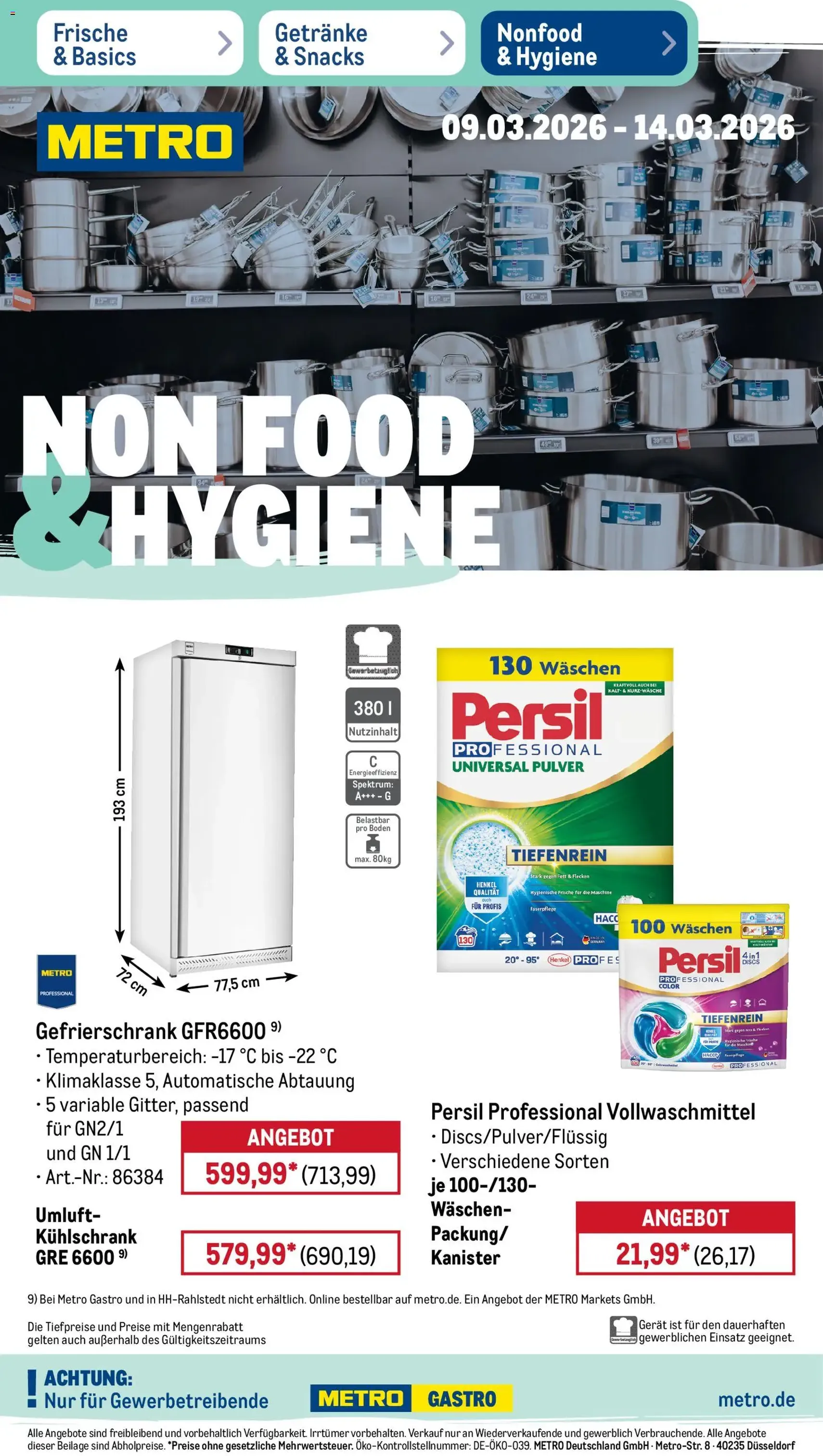 Metro Prospekt - Gültiger Prospekt ab 09.03.2026, Seite 42 von insgesamt 55