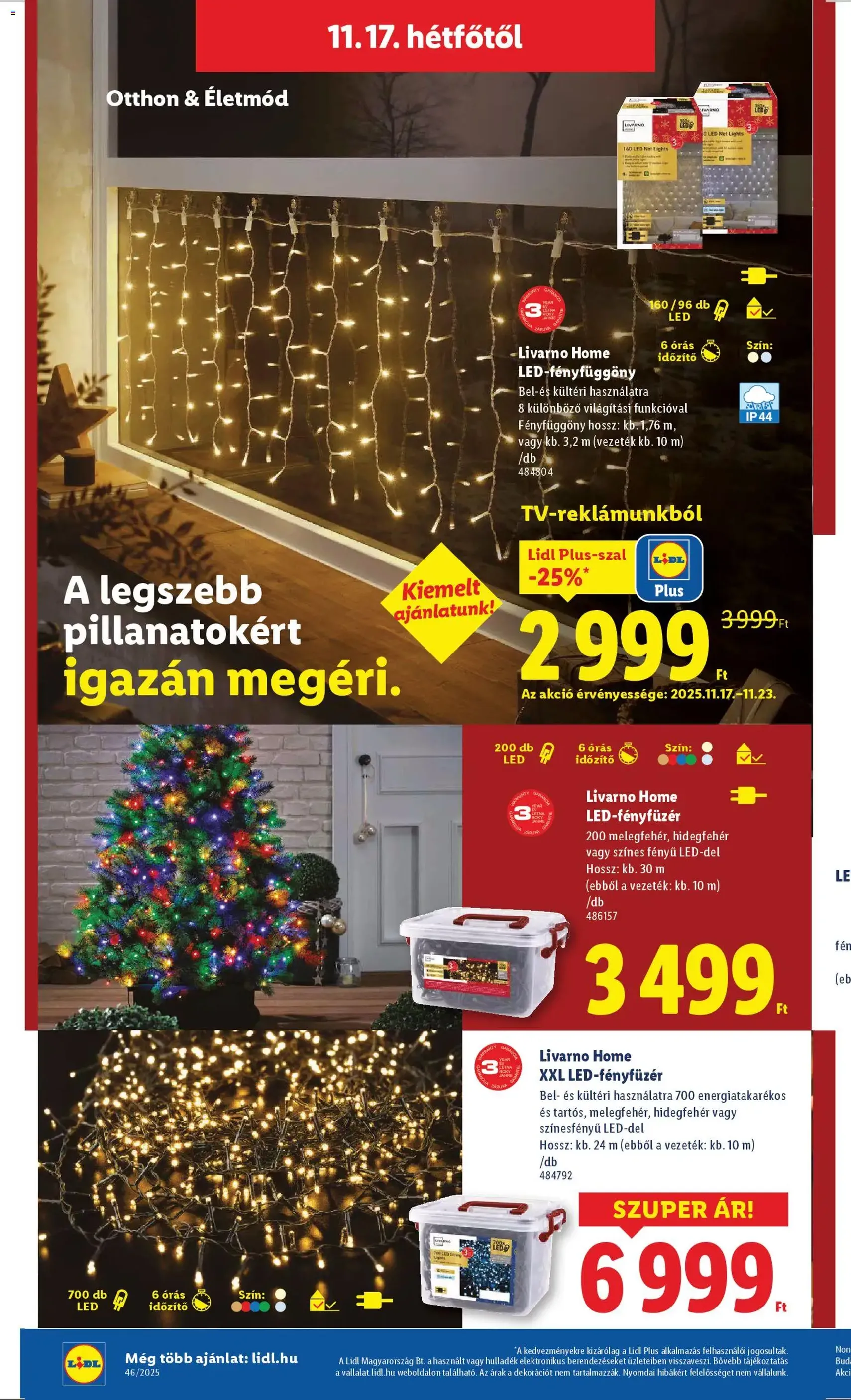 Lidl Akciós újság - 2025.11.13. érvényes szórólap 32 oldal 52 oldalból