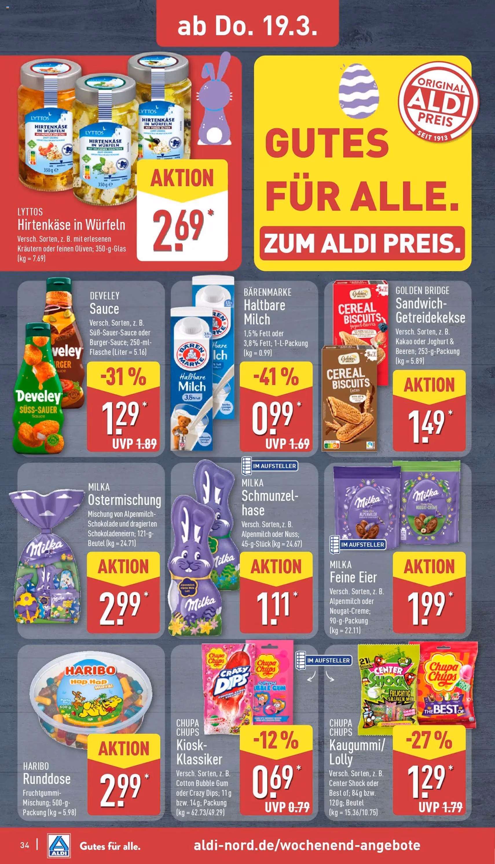 Aldi Prospekt - Gültiger Prospekt ab 16.03.2026, Seite 34 von insgesamt 42
