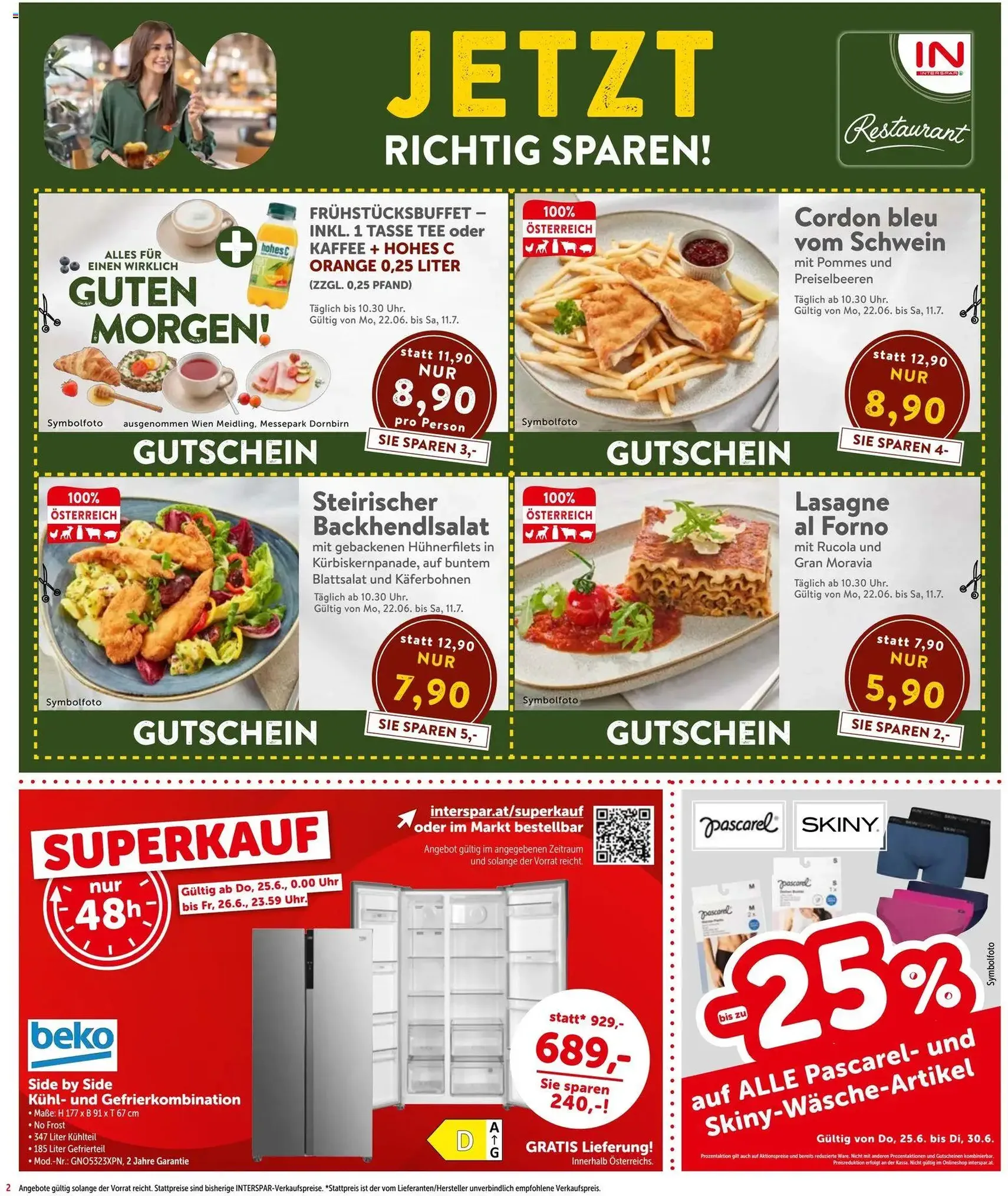 Interspar - Flugblatt - Gültiger Prospekt ab 25.06.2026, Seite 10 von insgesamt 16