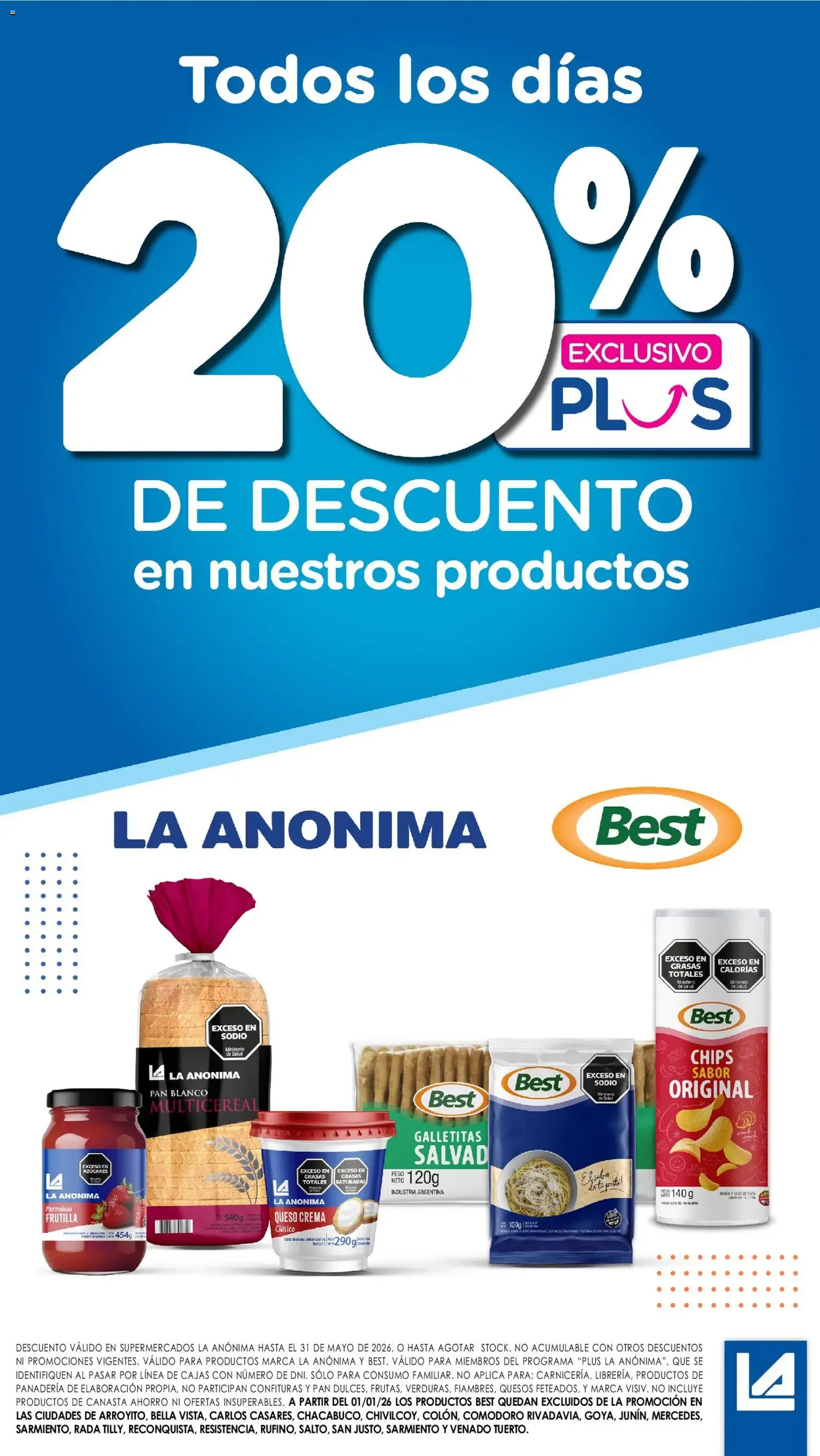 La Anonima catálogo - folleto válido desde 21/05/2026 página 31 de 35