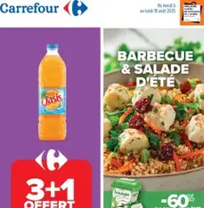 Carrefour catalogue barbecue & salade d'été - Prévisualisation du catalogue valable à partir du 05/08/2025