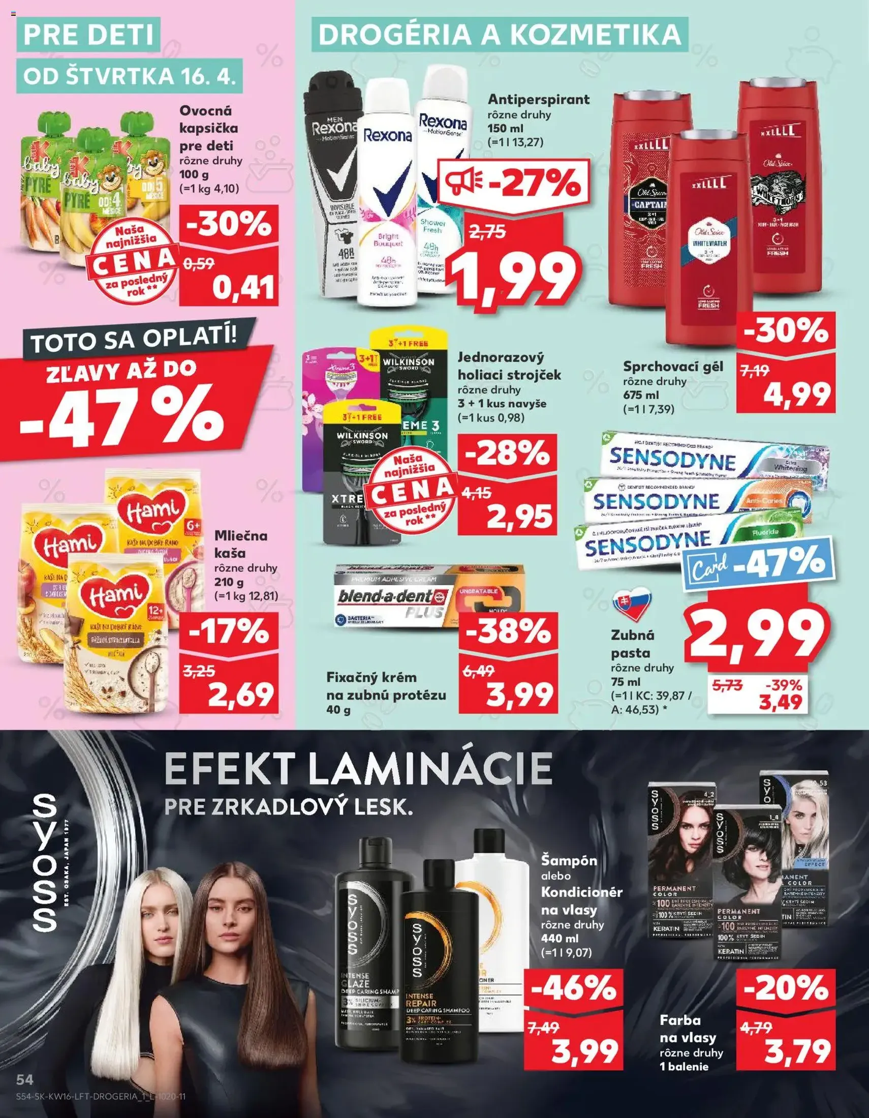 Kaufland leták - platný leták od 16.04.2026 strana 54 z 76