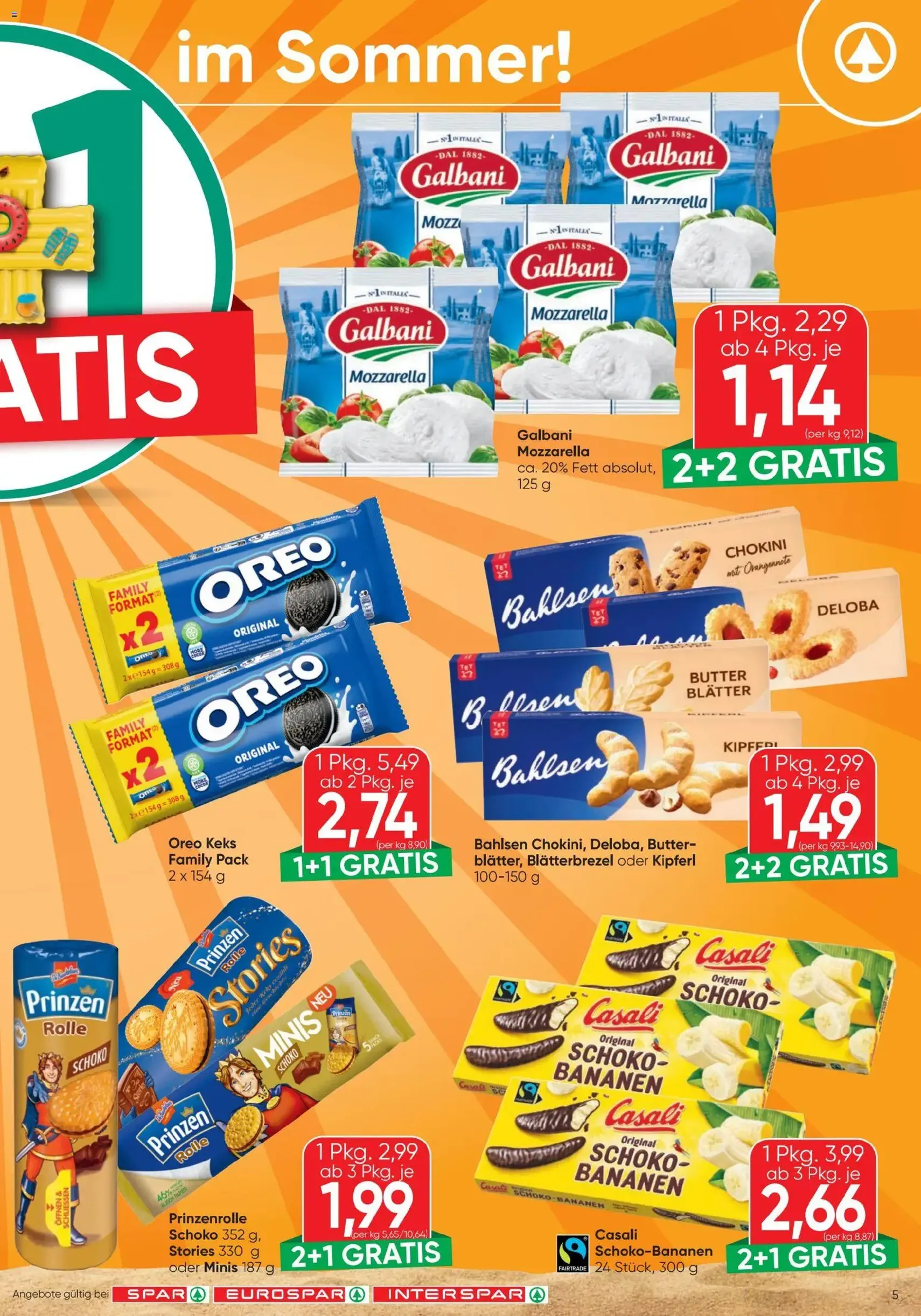 Spar - Flugblatt - Gültiger Prospekt ab 13.08.2026, Seite 5 von insgesamt 20