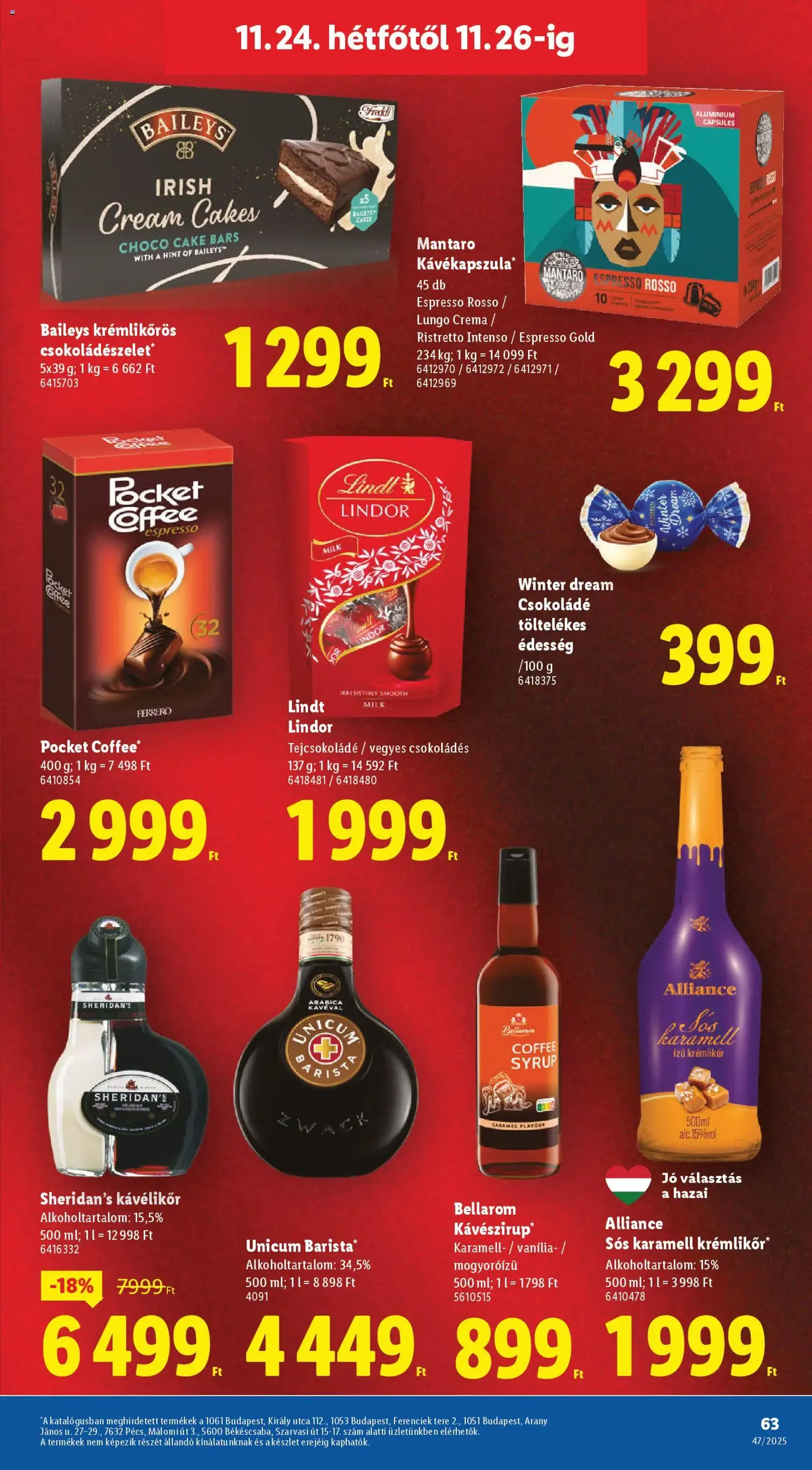 Lidl Black Friday - 2025.11.20. érvényes szórólap 63 oldal 66 oldalból