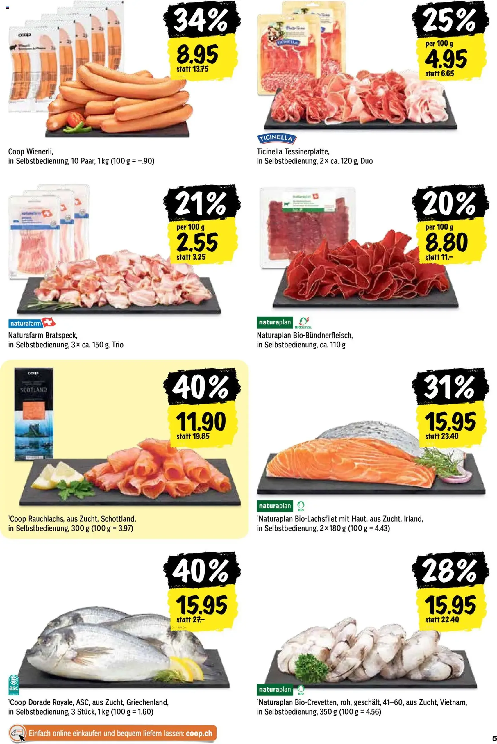 Coop aktionen - Gültiger Prospekt ab 08.10.2026, Seite 5 von insgesamt 24