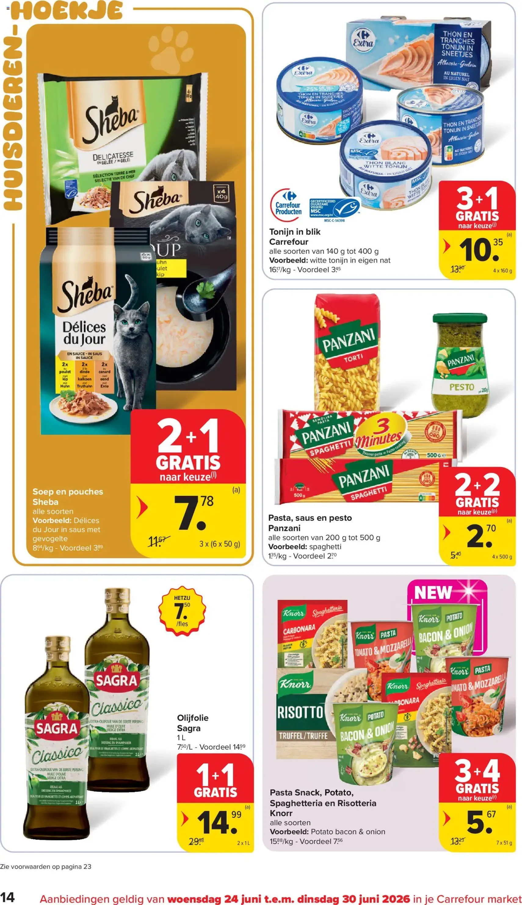 Carrefour market folder week 26 - geldige folder vanaf 24/06/2026 pagina 14 van 24