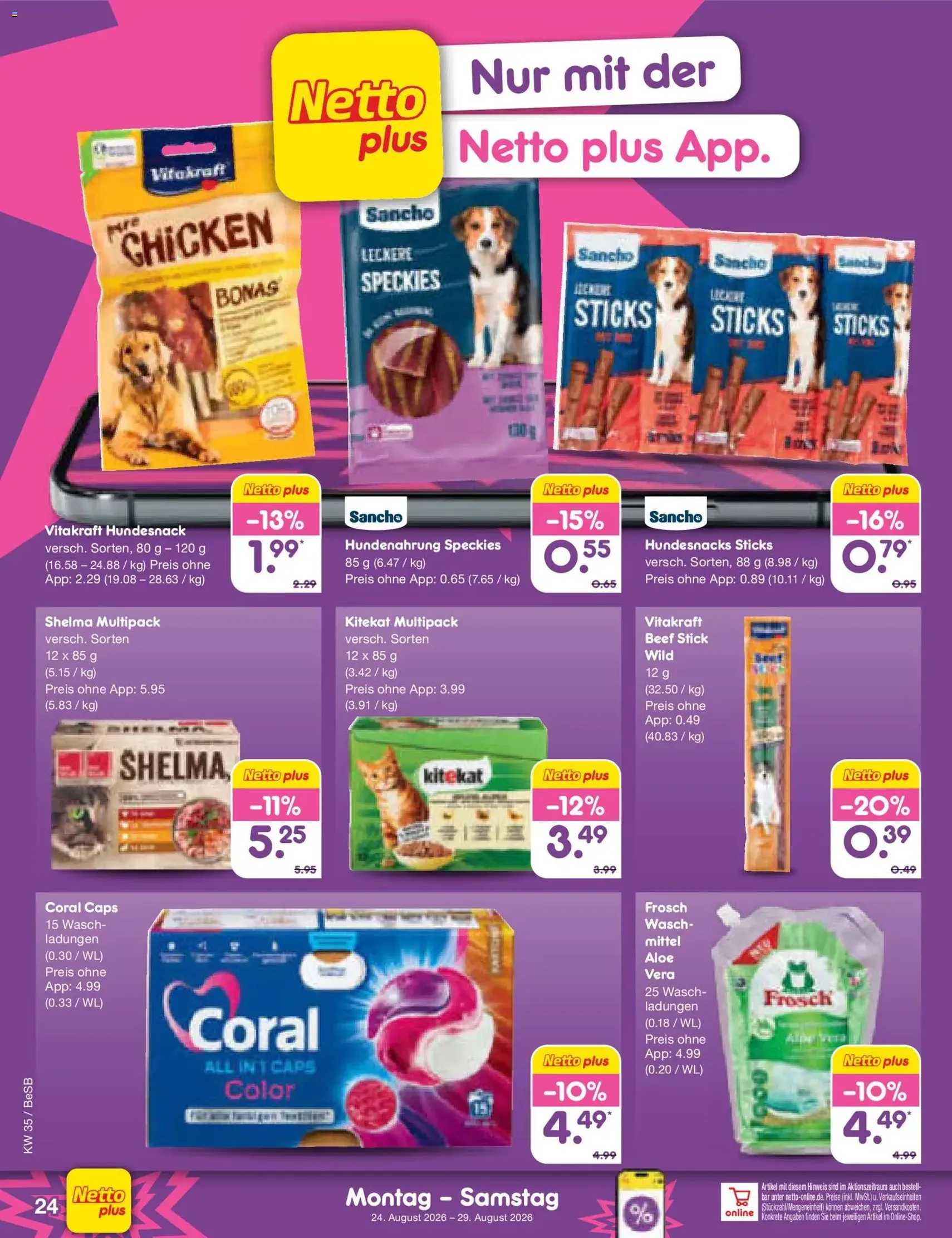 Netto Marken-Discount Prospekt - Gültiger Prospekt ab 24.08.2026, Seite 36 von insgesamt 68