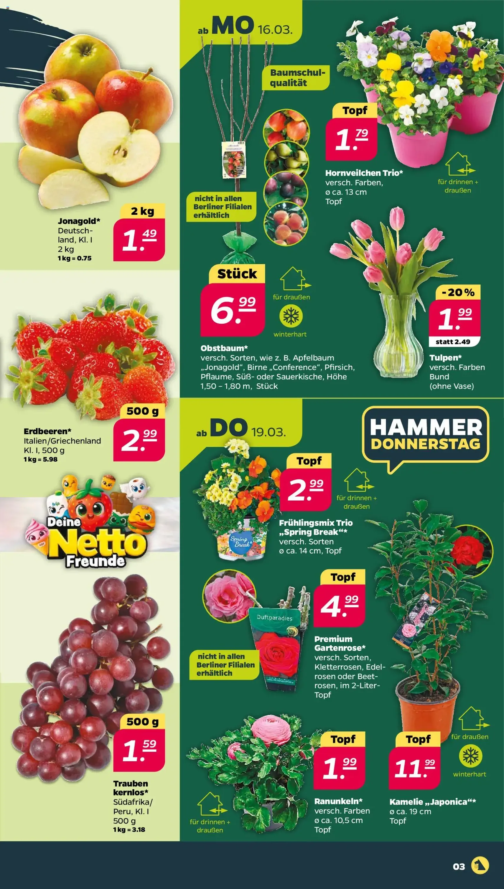 Netto Prospekt - Gültiger Prospekt ab 16.03.2026, Seite 3 von insgesamt 41