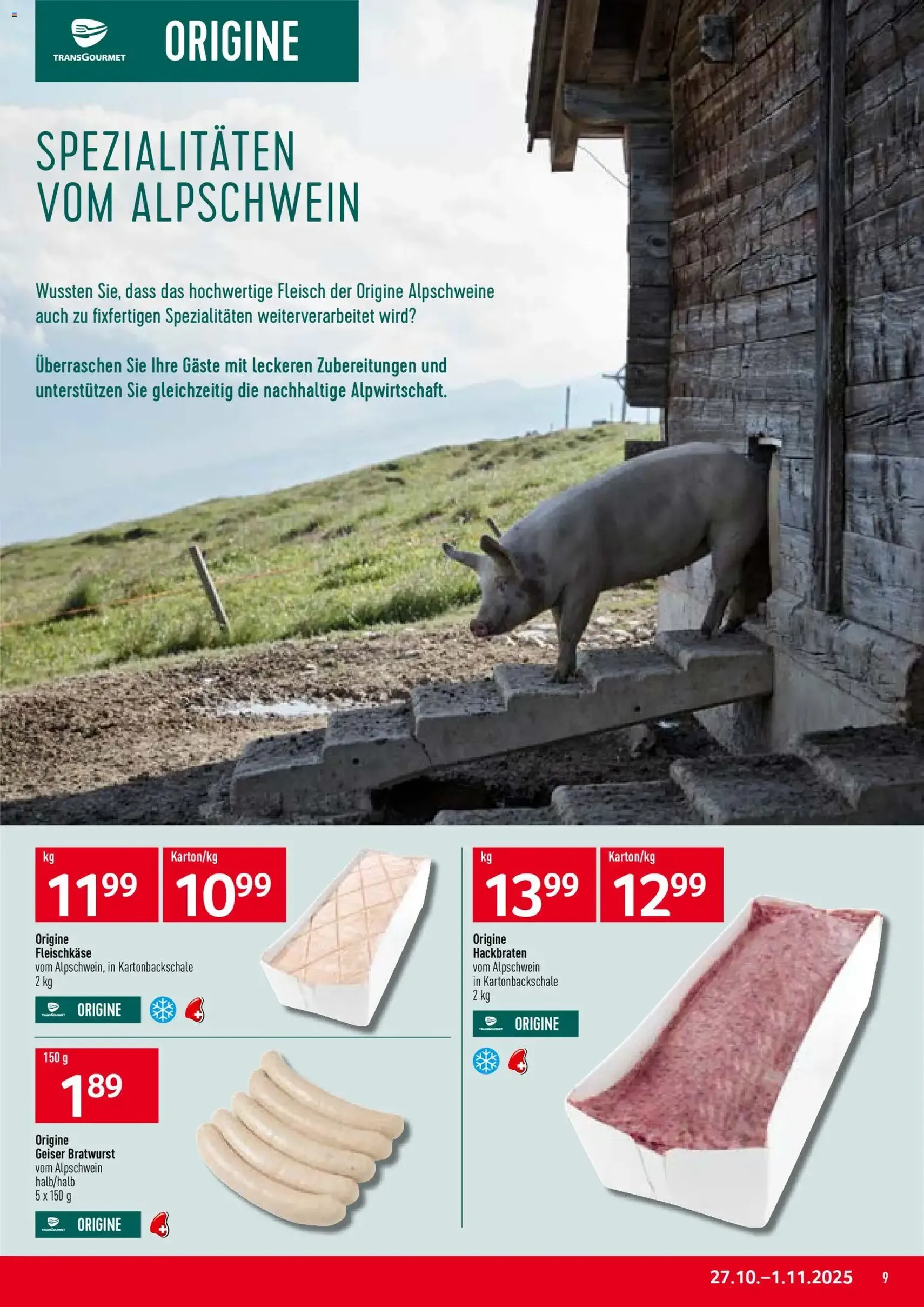 Prodega Aktionen - Gültiger Prospekt ab 27.10.2025, Seite 9 von insgesamt 44 Prodega Aktionen - Gültiger Prospekt ab 27.10.2025, Seite 9 von insgesamt 44