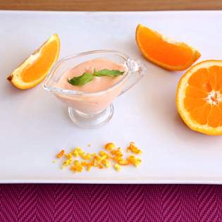 Recipe preview Orange sauce