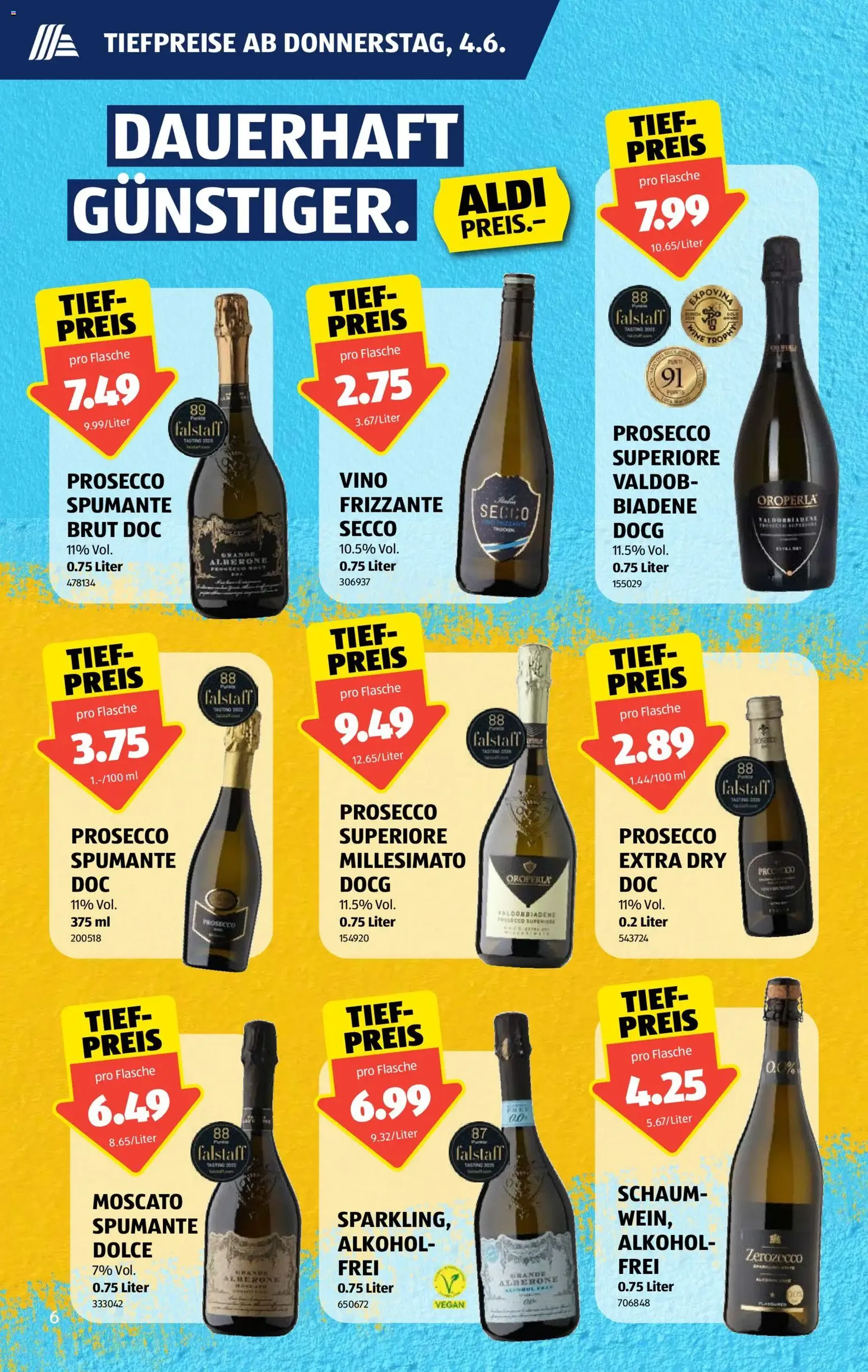 Aldi aktionen - Gültiger Prospekt ab 04.06.2026, Seite 6 von insgesamt 39