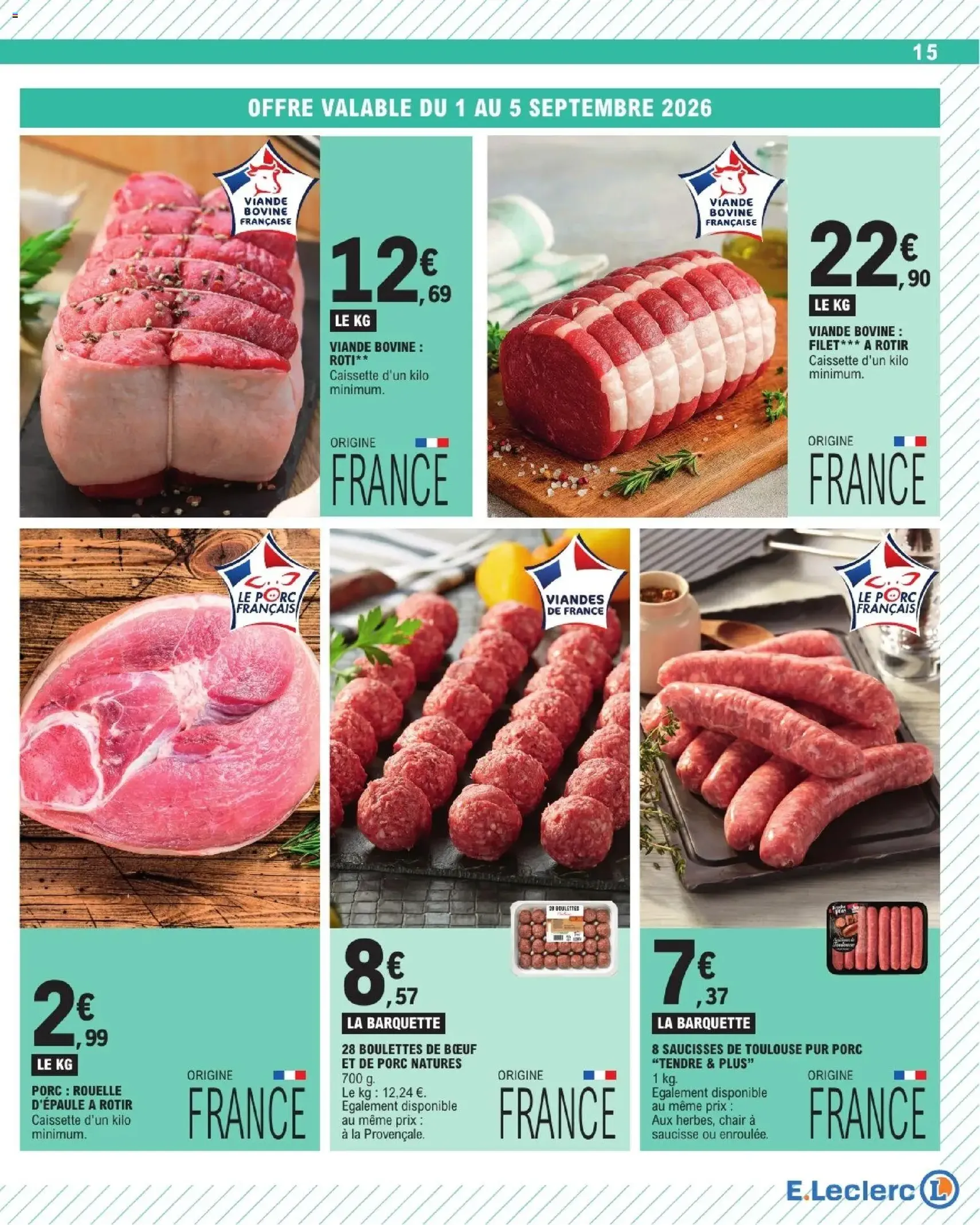 E.Leclerc catalogue - brochure valable à partir du 01/09/2026, page 15 sur 56