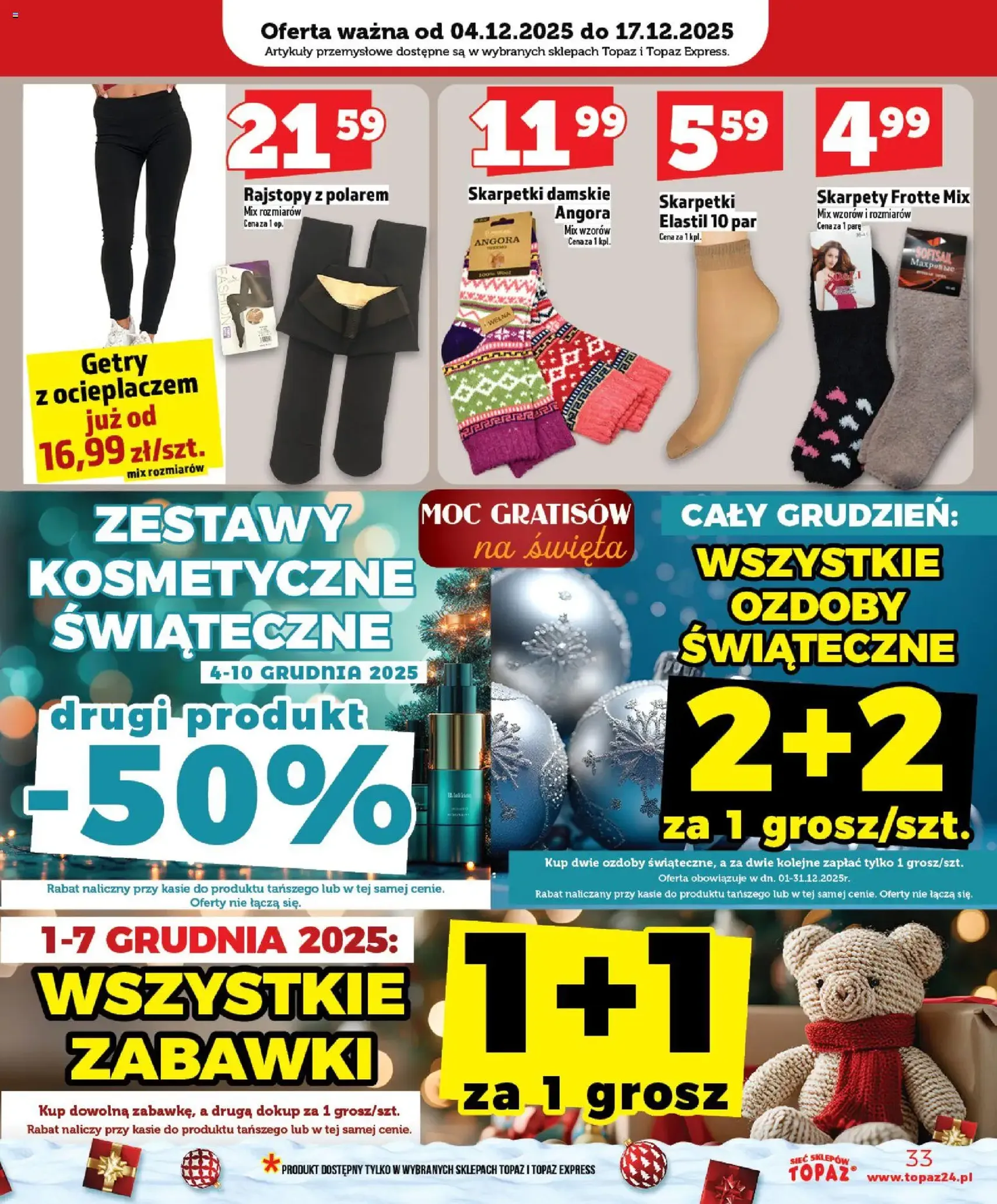 Topaz Gazetka - ważny gazetka od 04.12.2025 strona 33 z 34