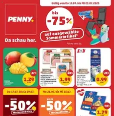 Penny Markt Flugblatt - Prospekt Vorschau gültig ab 17.07.2025