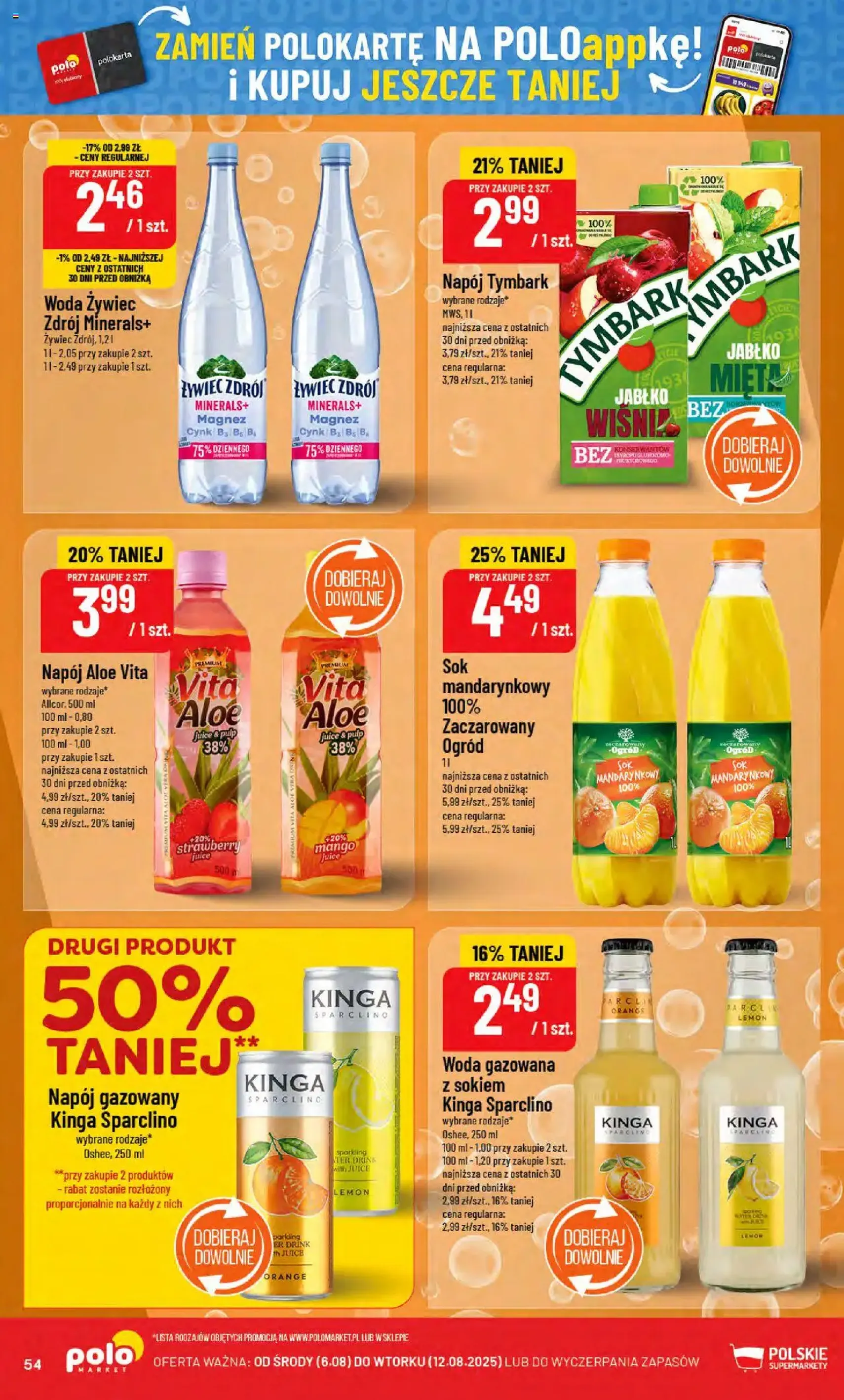 POLOmarket Gazetka - ważny gazetka od 06.08.2025 strona 54 z 68 POLOmarket Gazetka - ważny gazetka od 06.08.2025 strona 54 z 68