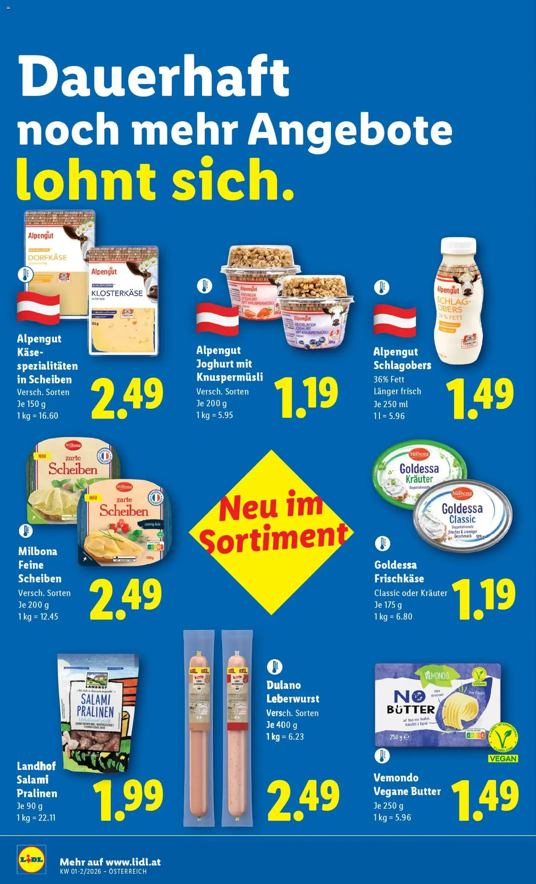Lidl Flugblatt - Gültiger Prospekt ab 02.01.2026, Seite 2 von insgesamt 45