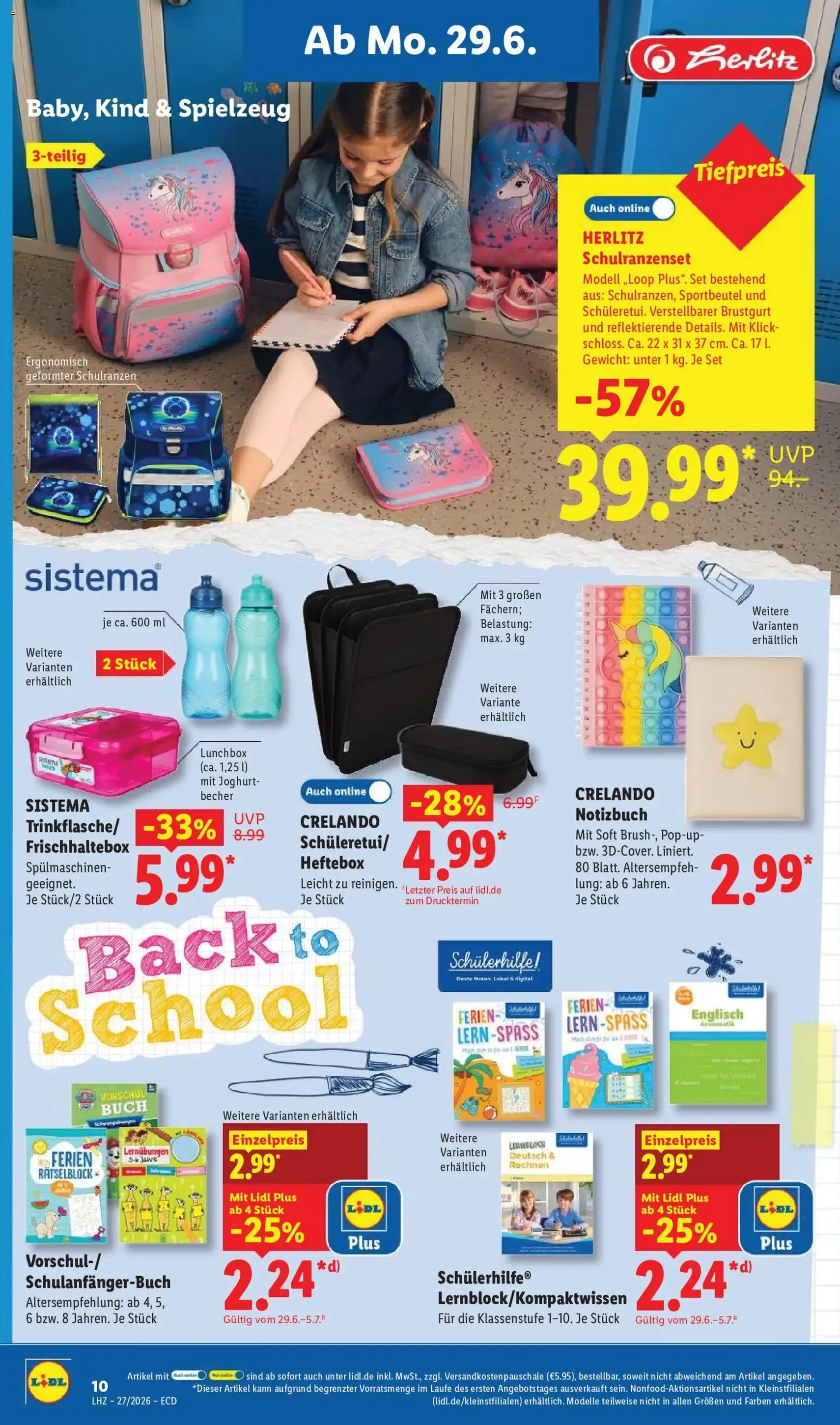 Lidl Prospekt - Gültiger Prospekt ab 29.06.2026, Seite 36 von insgesamt 67