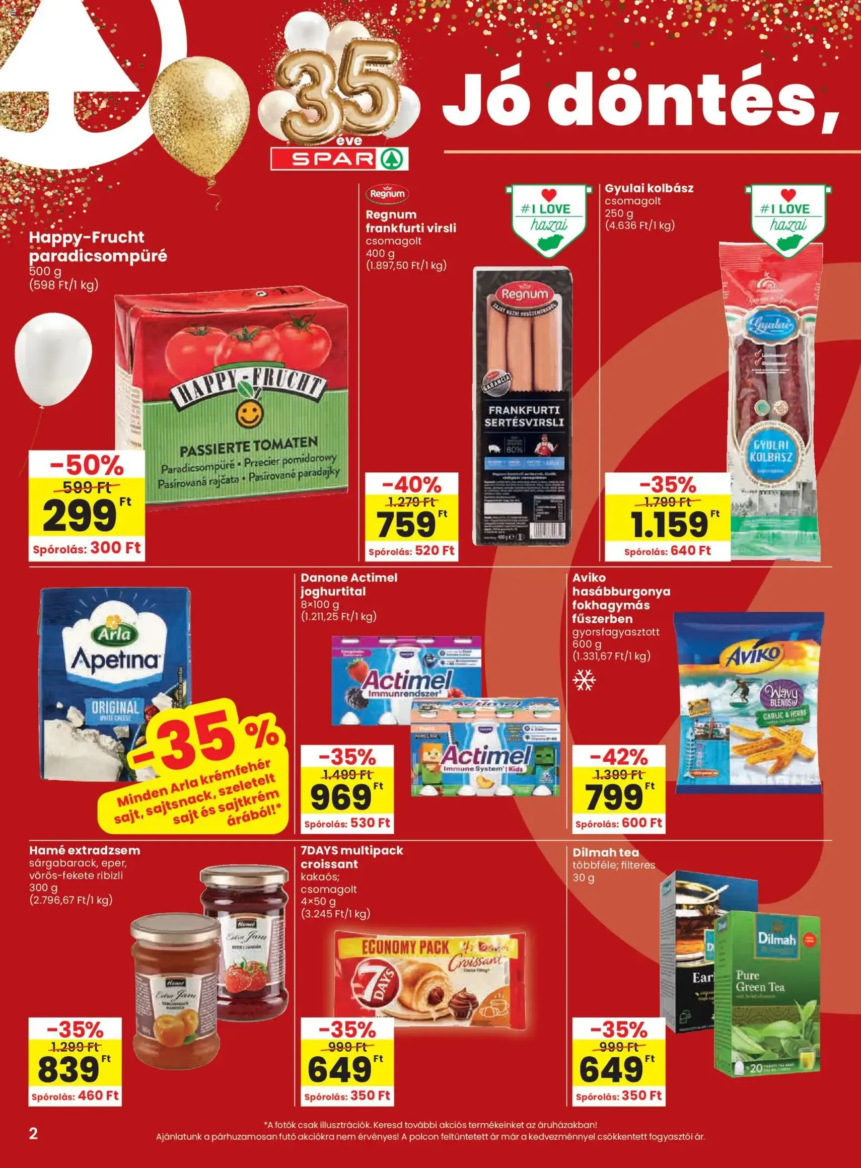 Spar Akciós újság - 2026.02.19. érvényes szórólap 2 oldal 24 oldalból