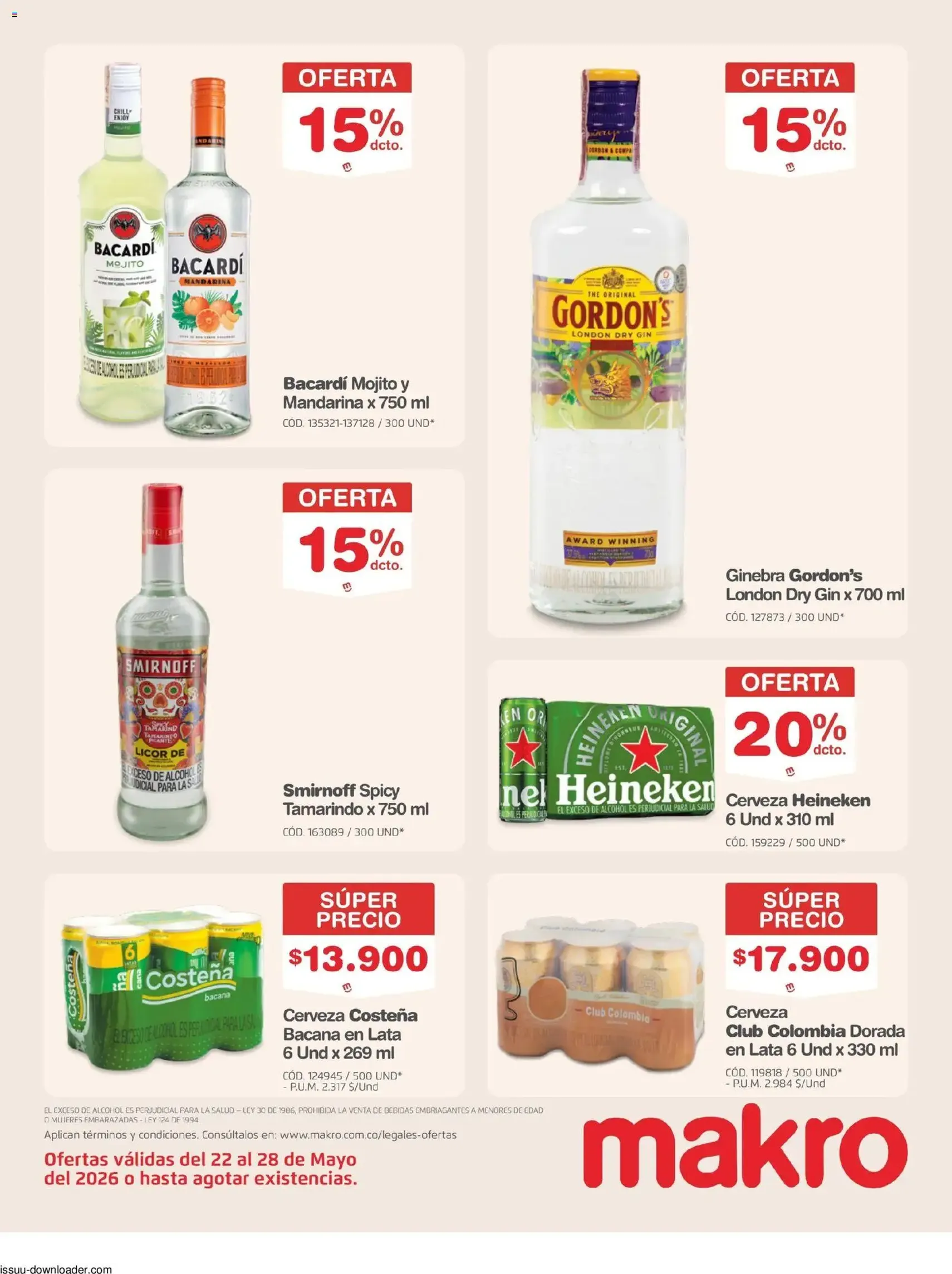 Makro catálogo - folleto válido desde 22/05/2026 página 15 de 28