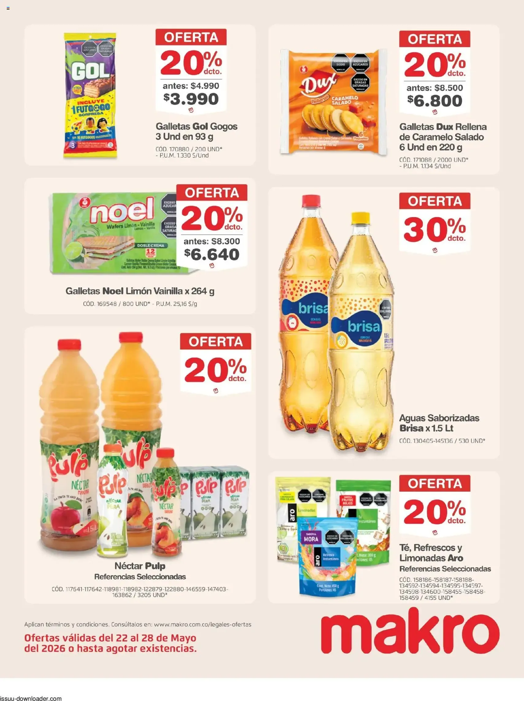 Makro catálogo - folleto válido desde 22/05/2026 página 12 de 28