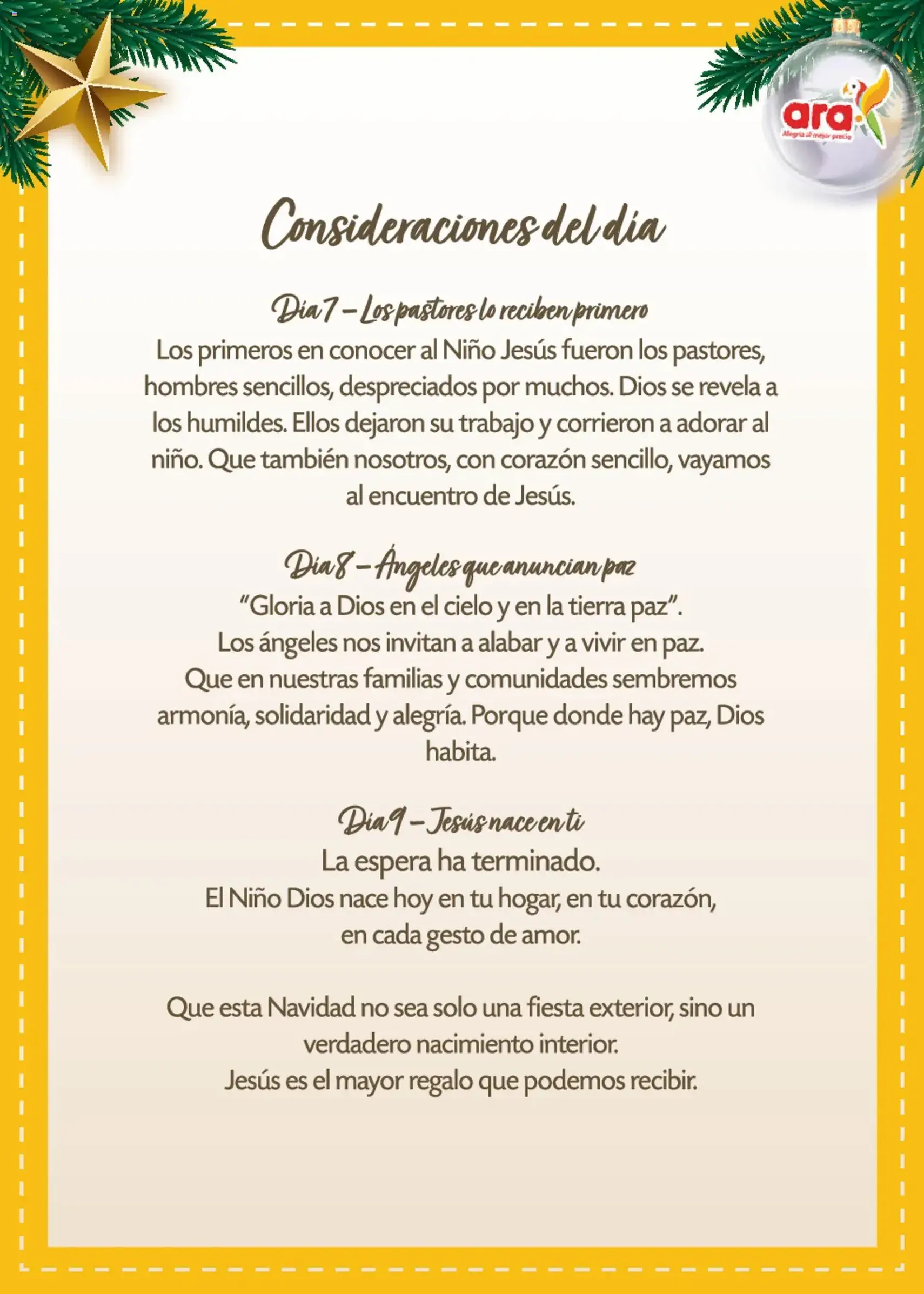 Ara - Novena Navidad Ara - Tiendas ara - folleto válido desde 17/12/2025 página 7 de 12