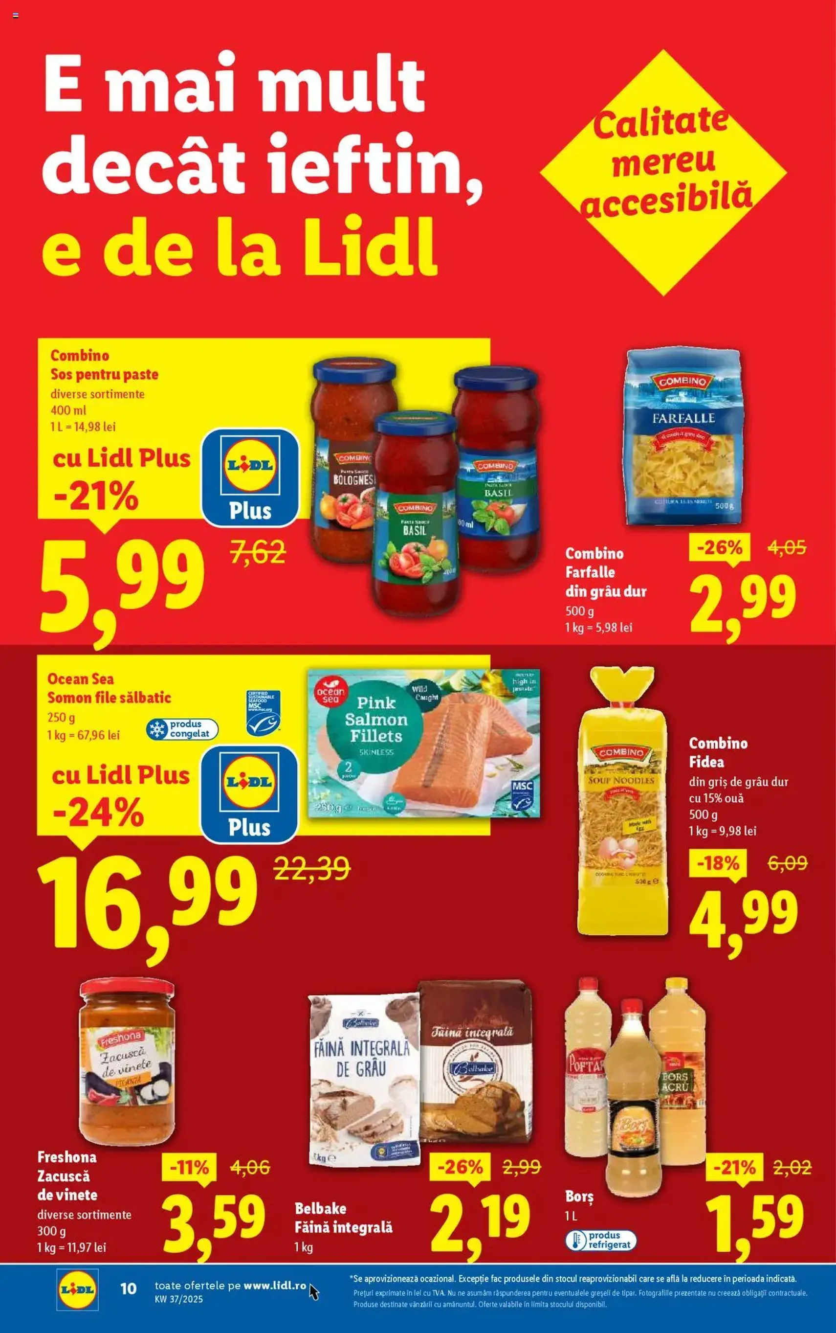 Catalog Lidl - cataloage valabile începând cu 08.09.2025 pagina 10 din 68 Catalog Lidl - cataloage valabile începând cu 08.09.2025 pagina 10 din 68