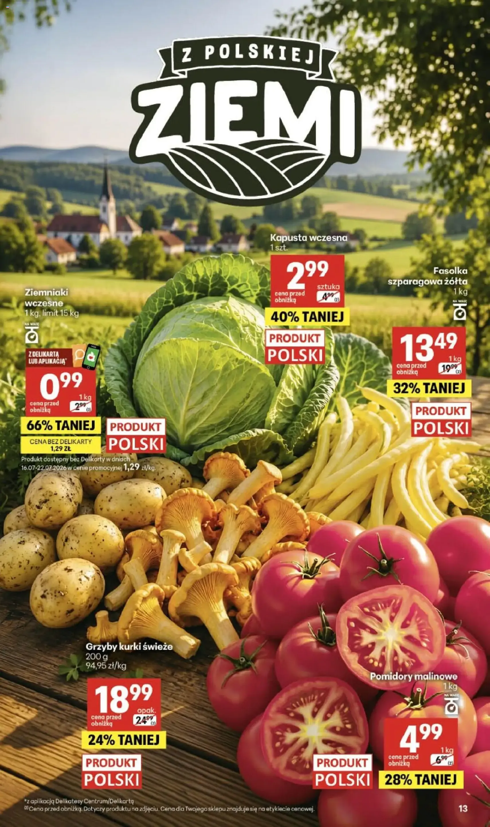 Delikatesy Centrum gazetka - ważny gazetka od 16.07.2026 strona 13 z 40