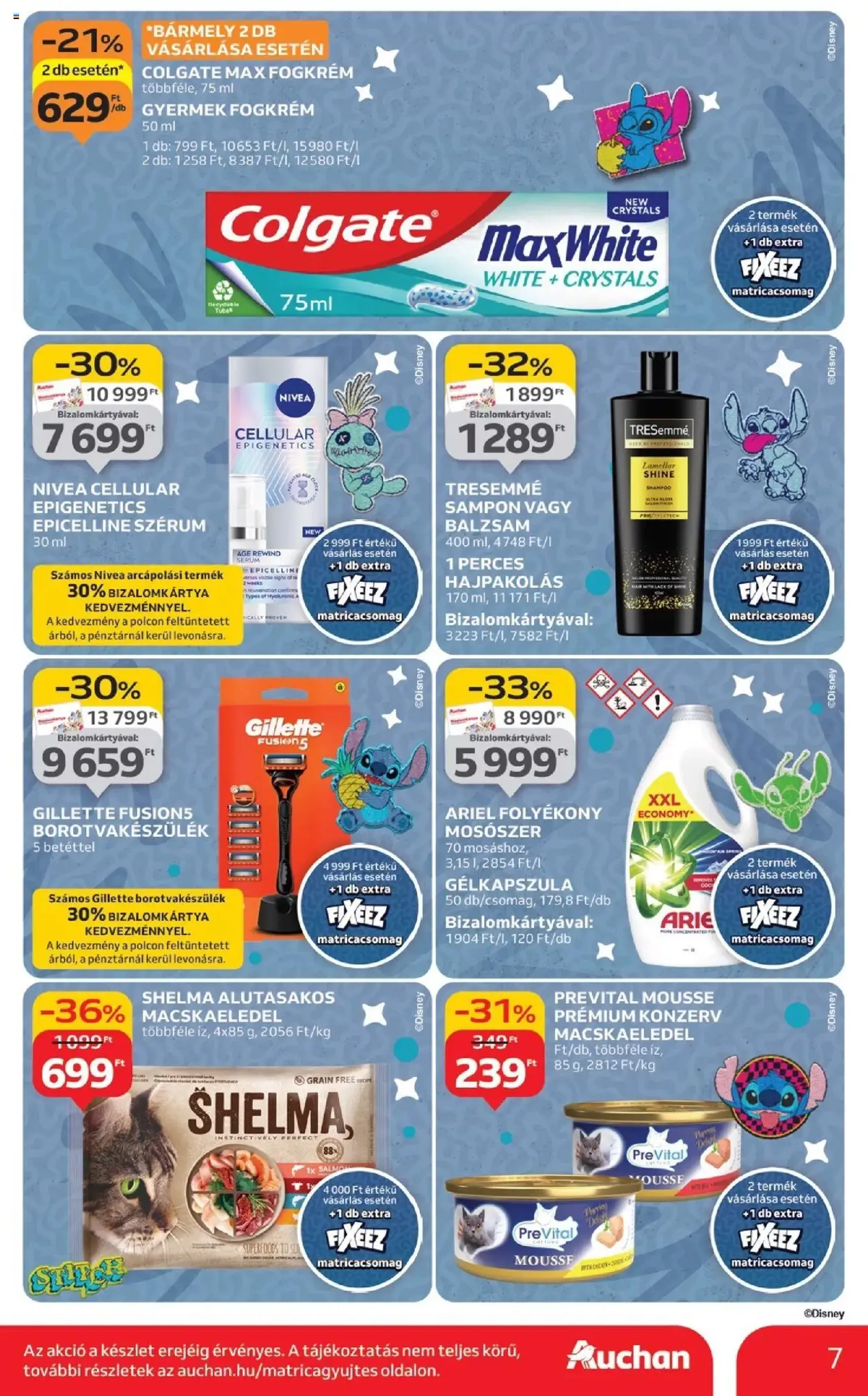 Auchan Akciós újság - 2025.09.04. érvényes szórólap 7 oldal 52 oldalból Auchan Akciós újság - 2025.09.04. érvényes szórólap 7 oldal 52 oldalból
