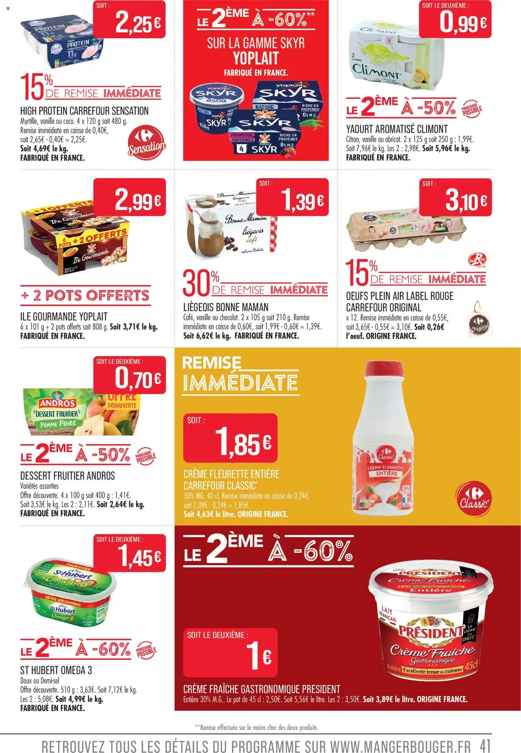 Match Supermarché catalogue - brochure valable à partir du 16/12/2025, page 41 sur 48