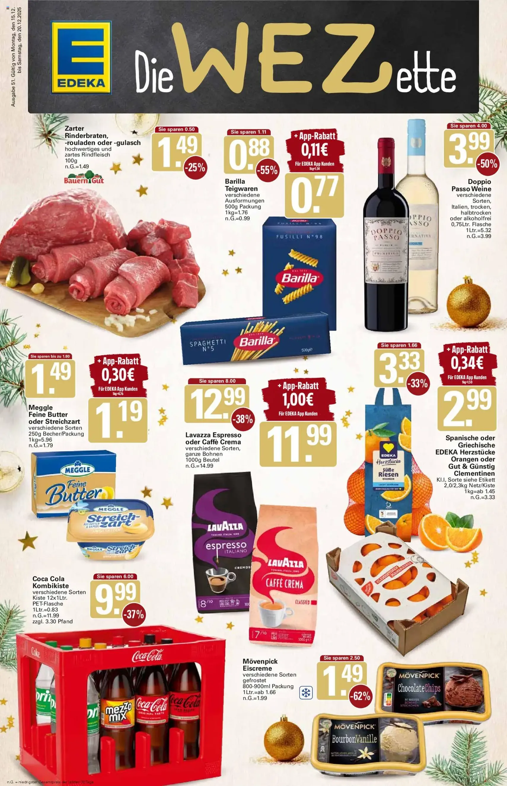 WEZ Prospekt - Gültiger Prospekt ab 15.12.2025, Seite 1 von insgesamt 18